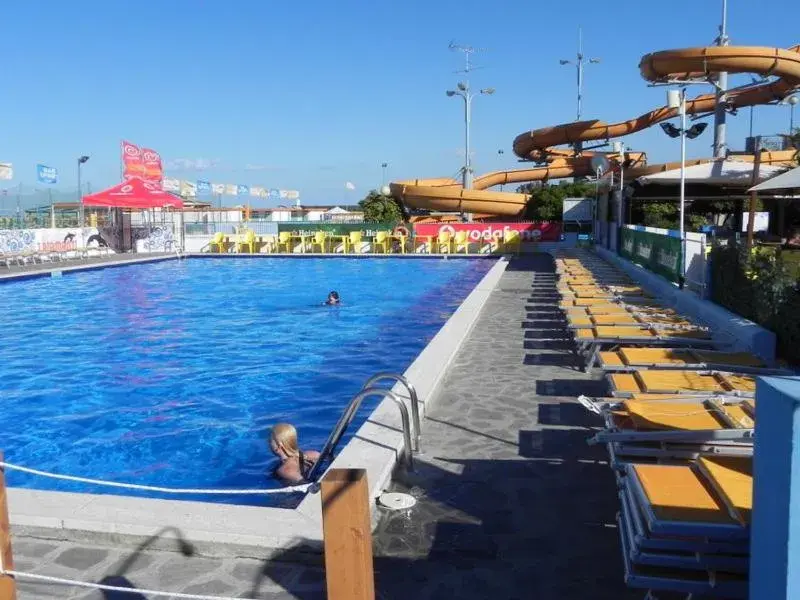 Aqua park, Swimming Pool in Hotel Admiral