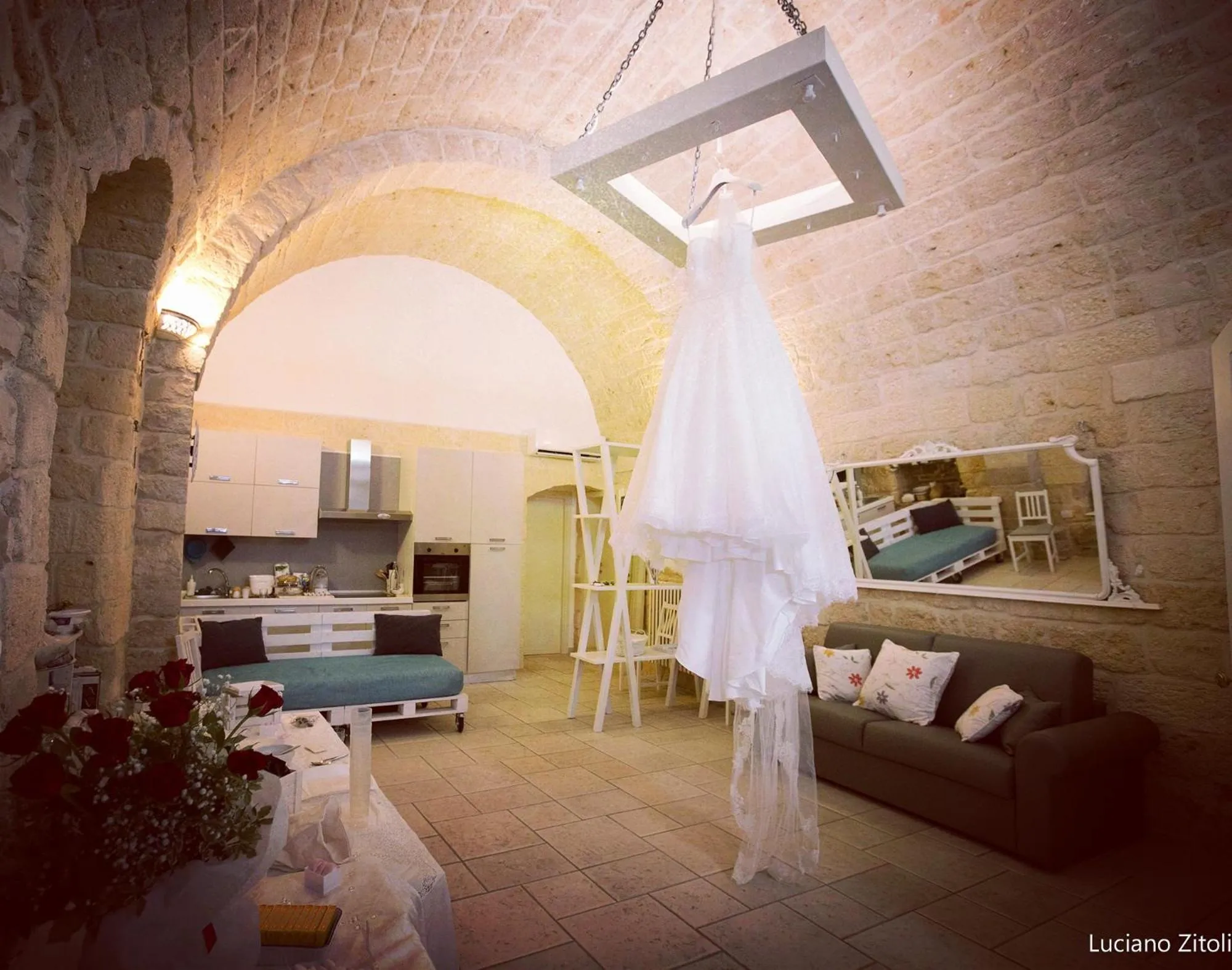 Decorative detail, Bed in Donna Isabella