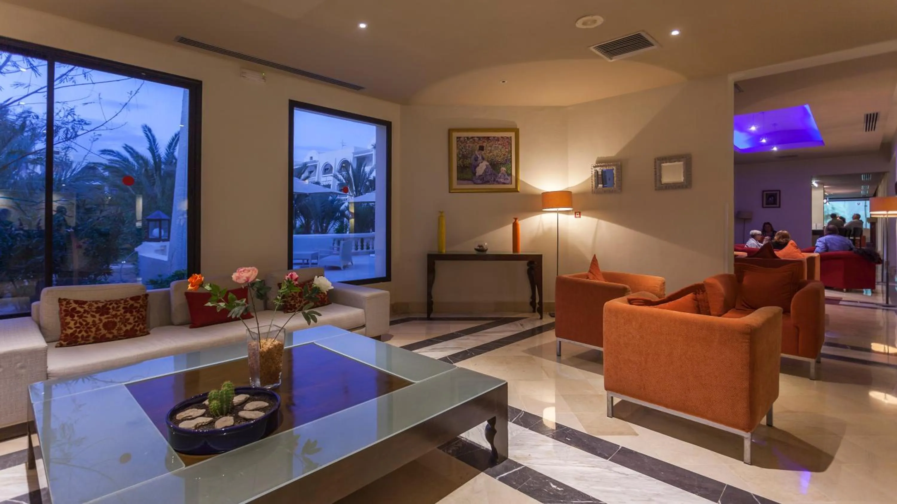 Seating area in Cesar Thalasso