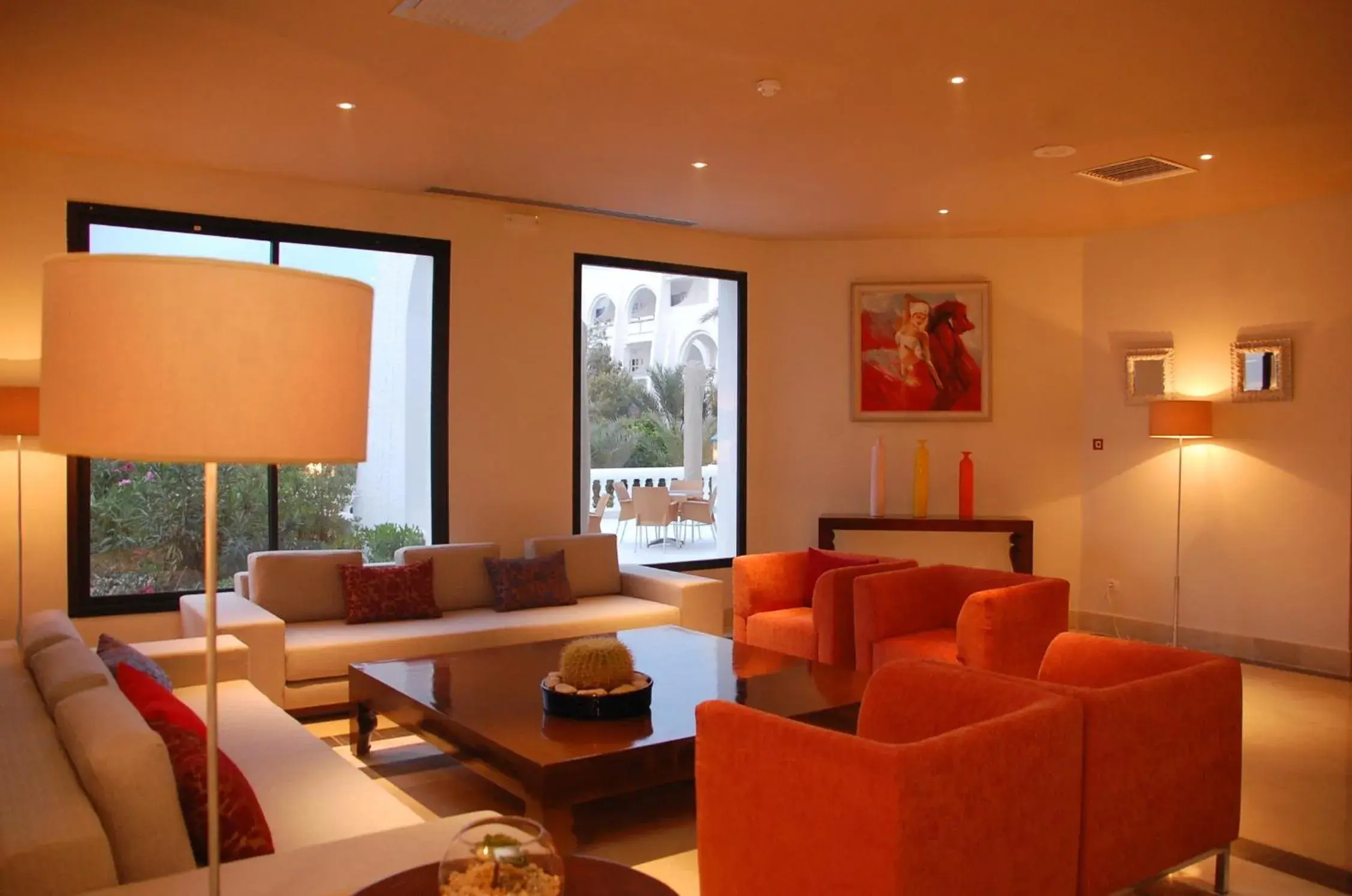 Living room in Cesar Thalasso Living room in Cesar Thalasso