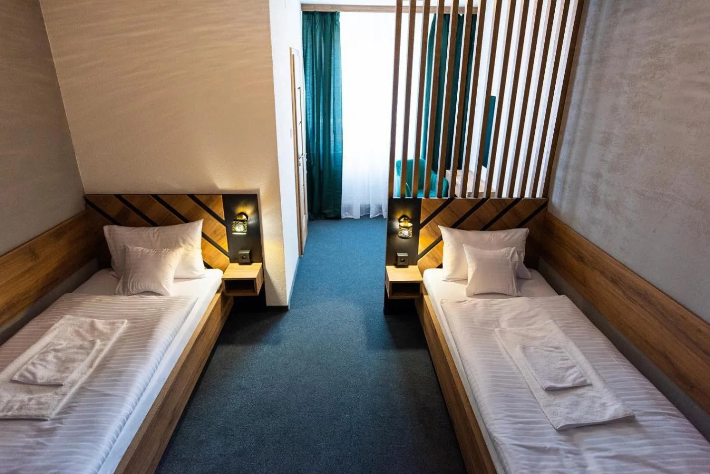 Bed in Hotel Carrera