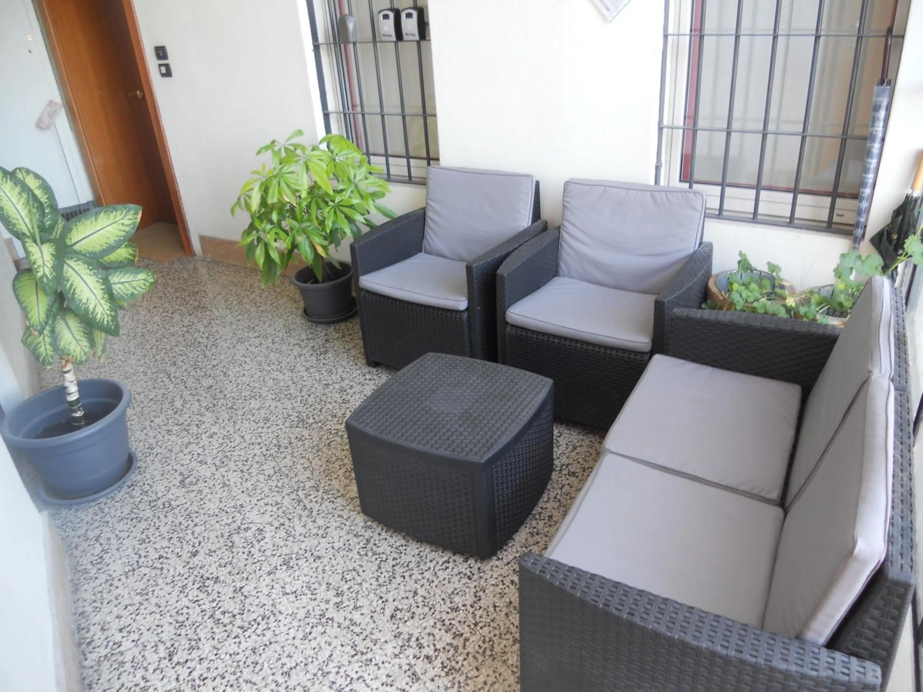 Patio in Accomodation Verona - City Centre