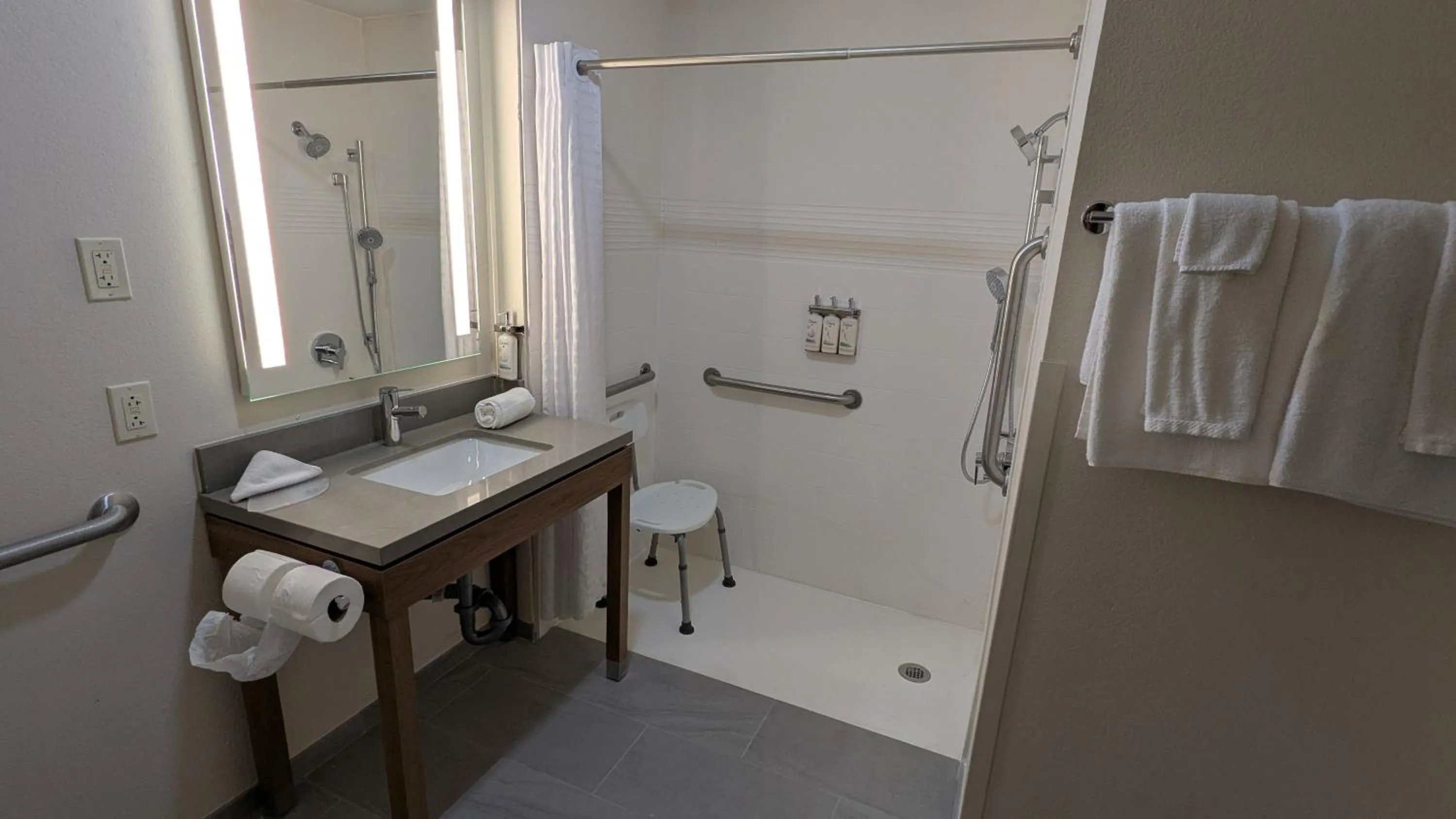 Shower in Candlewood Suites Conway by IHG