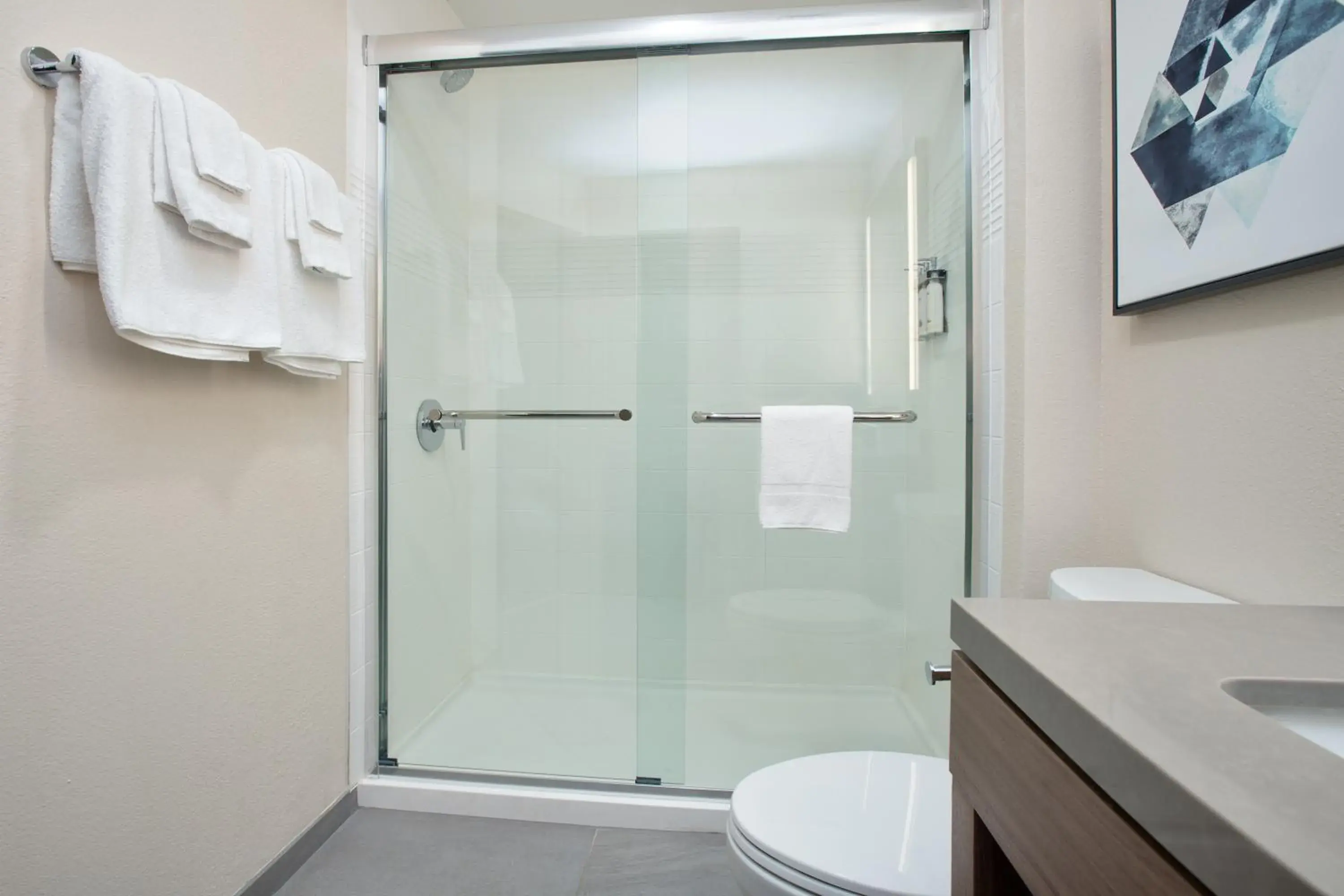 Shower in Candlewood Suites Conway by IHG Shower in Candlewood Suites Conway by IHG