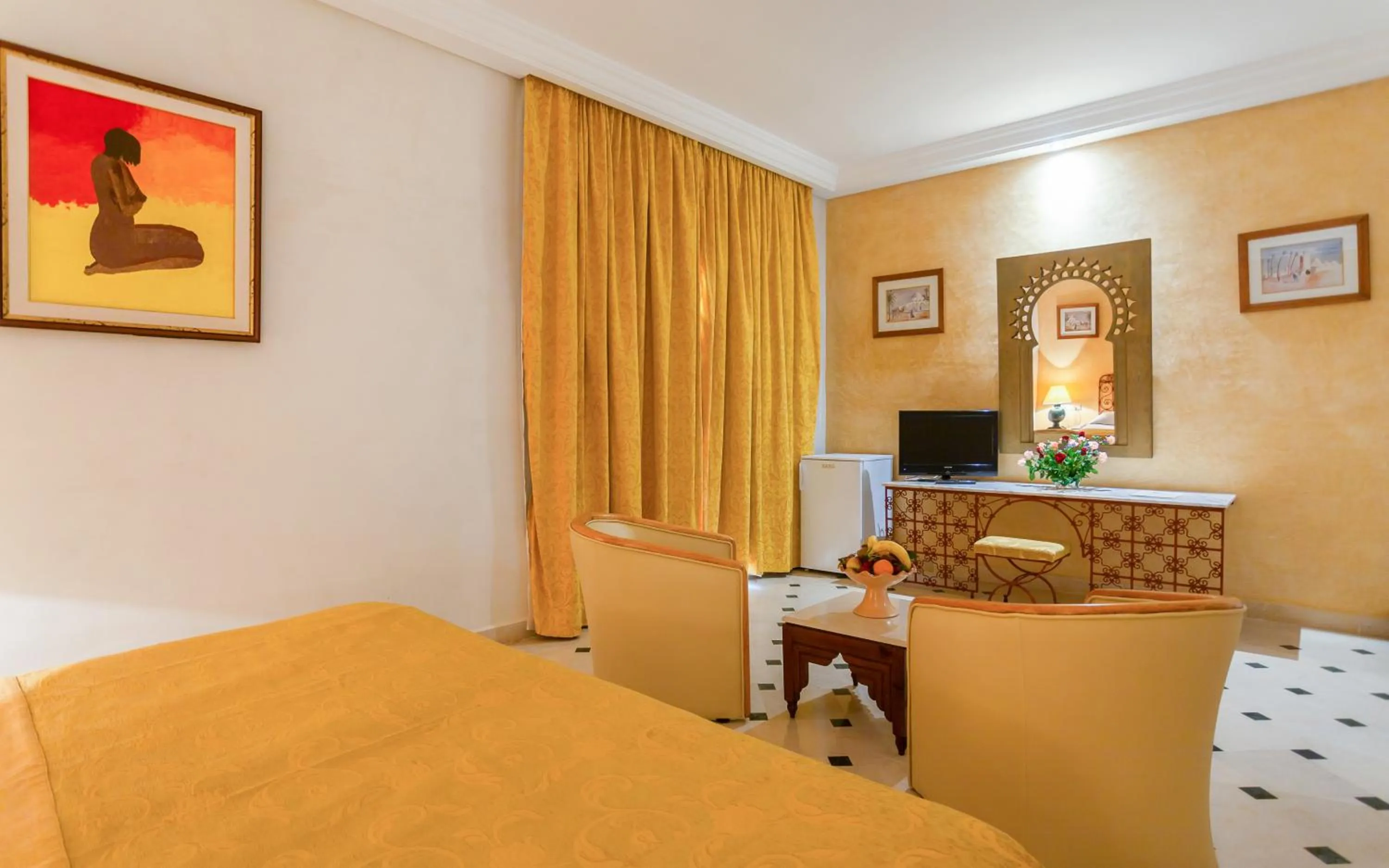 Bed in Djerba Aqua Resort