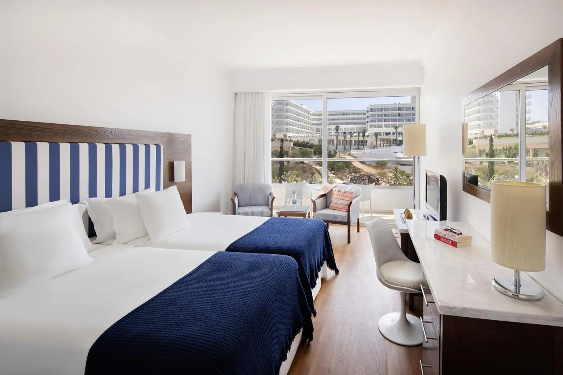 Bed in Grecian Sands Hotel