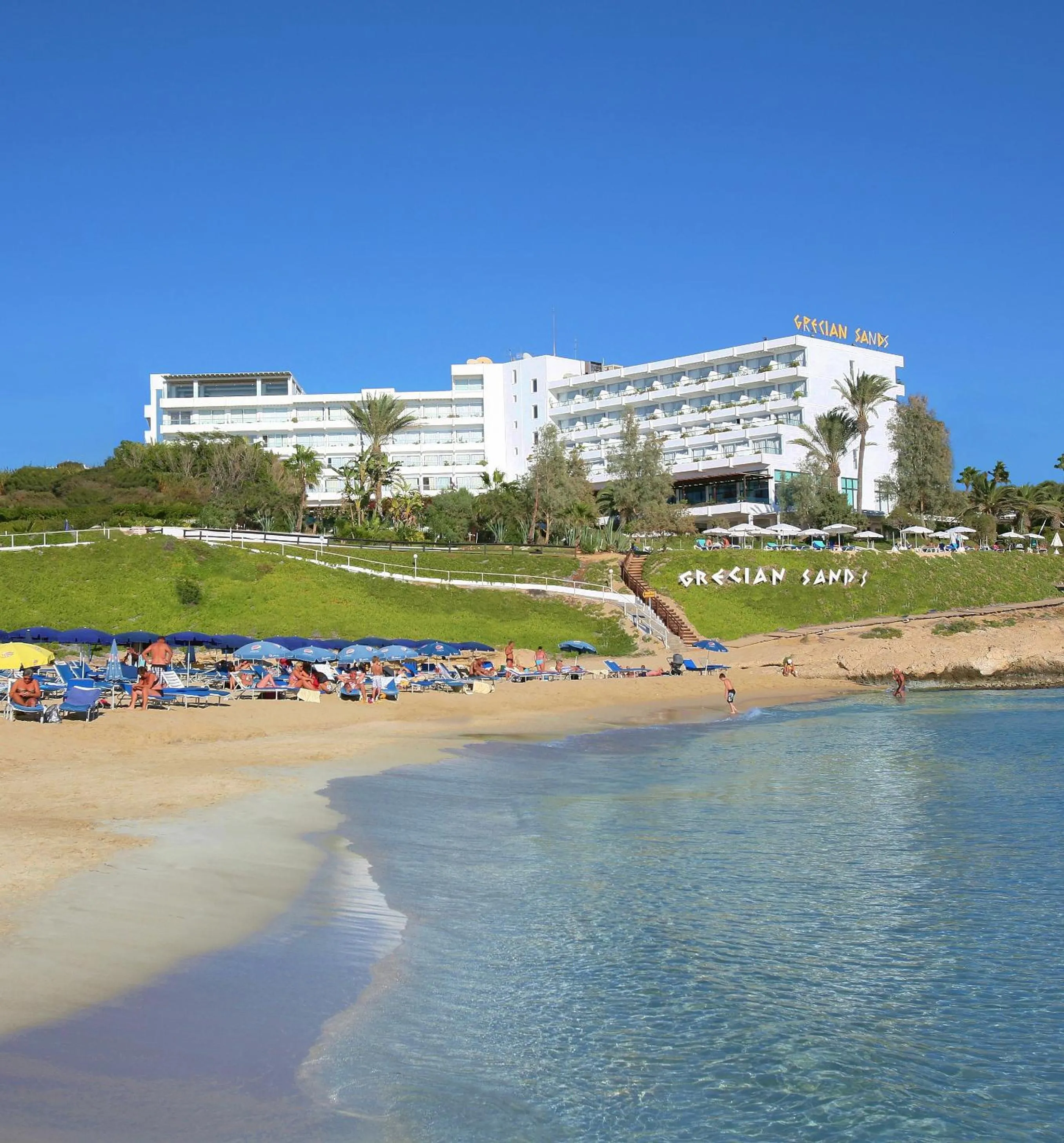 Facade/entrance in Grecian Sands Hotel