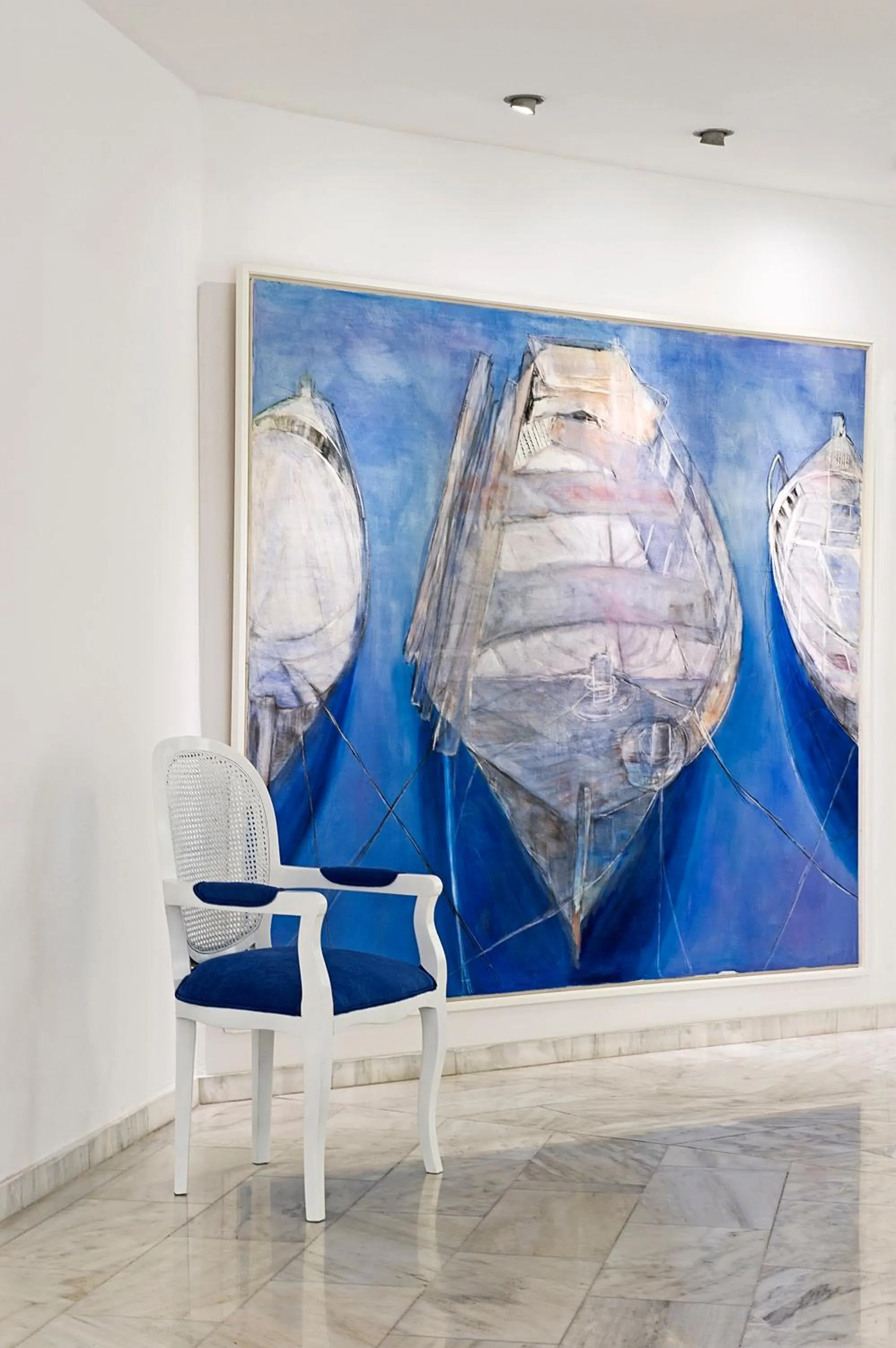 Decorative detail in Grecian Sands Hotel