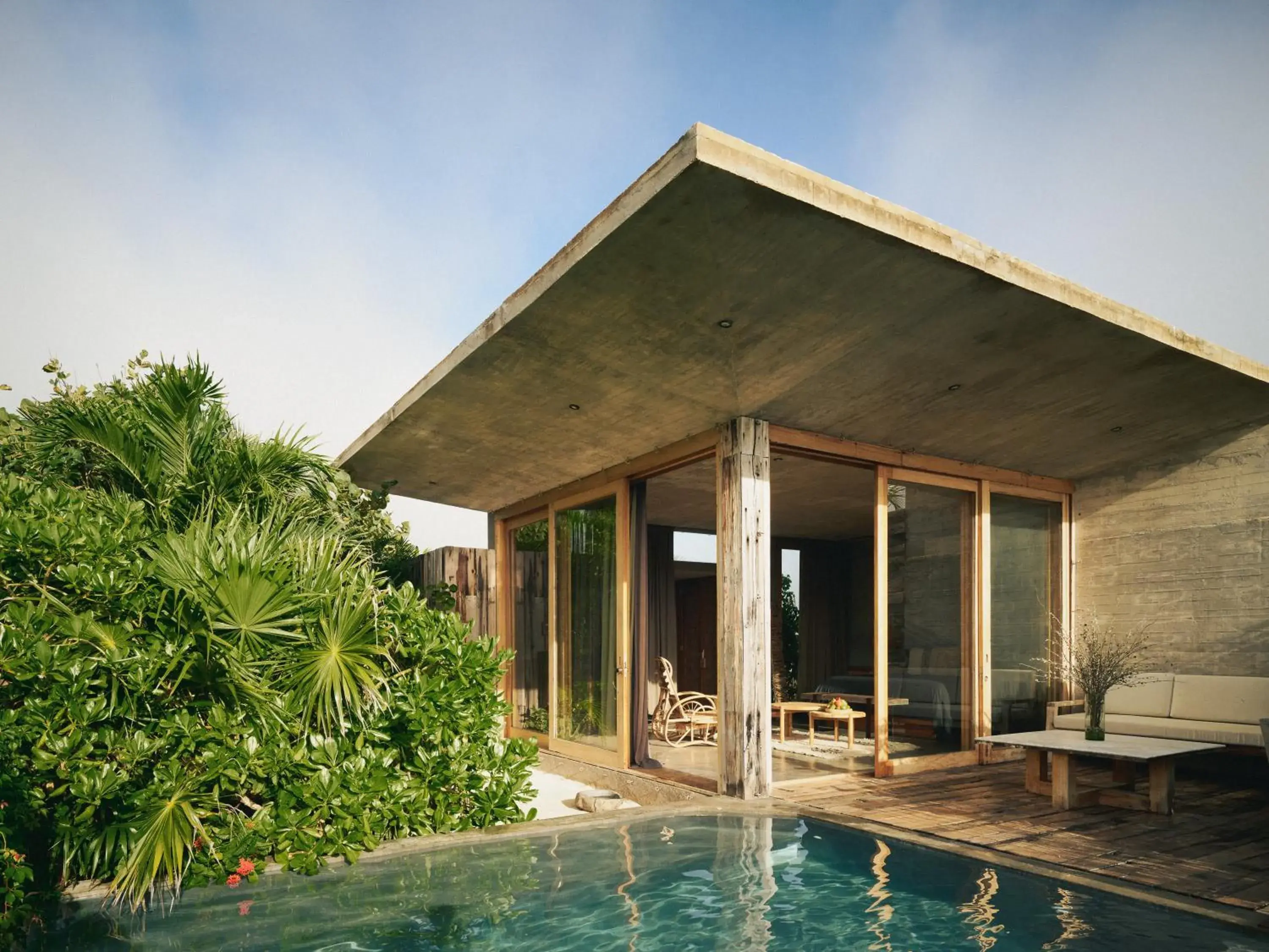 Pool view in BE Destination Tulum Pool view in BE Destination Tulum