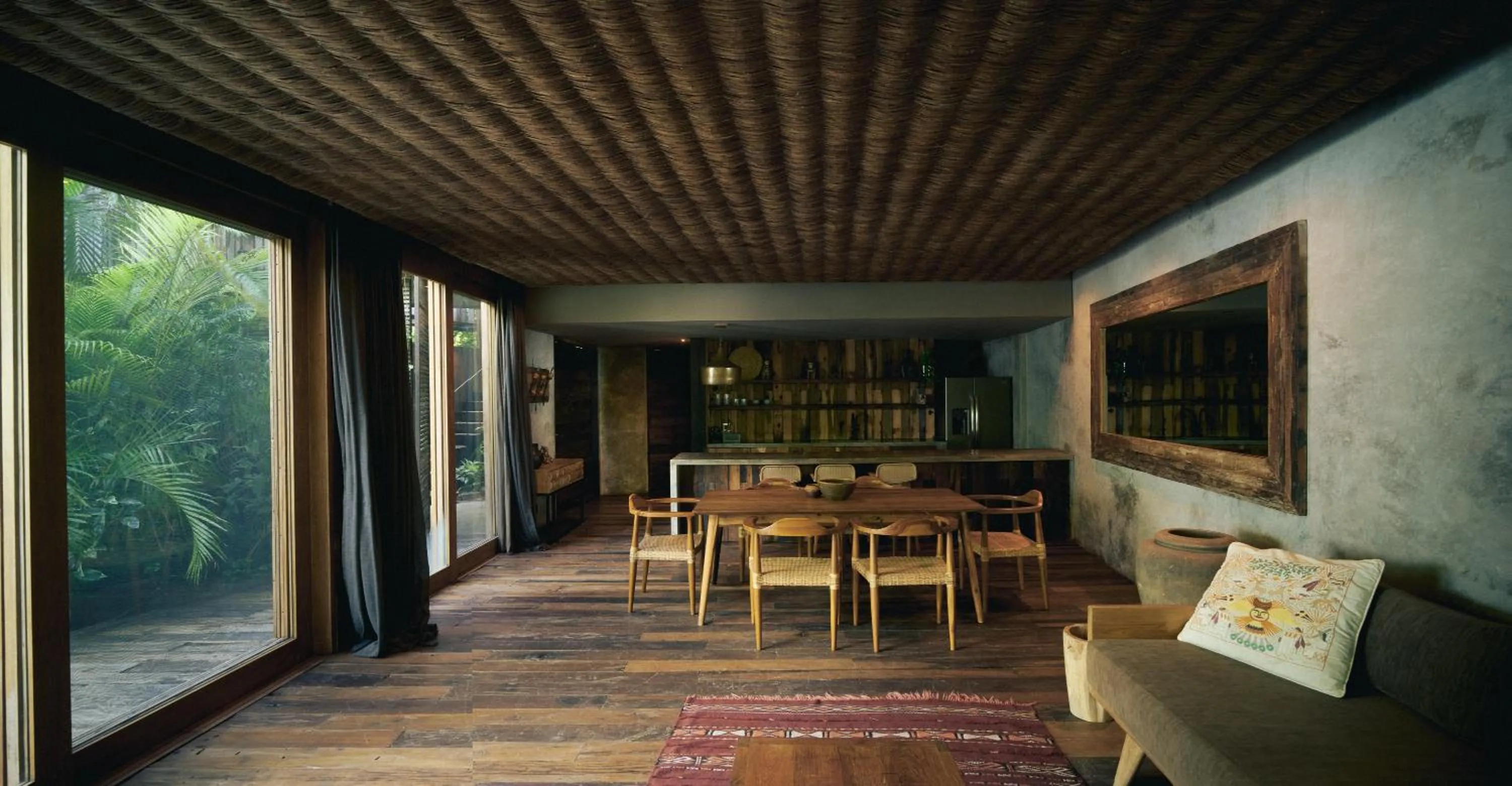 Dining area in BE Destination Tulum