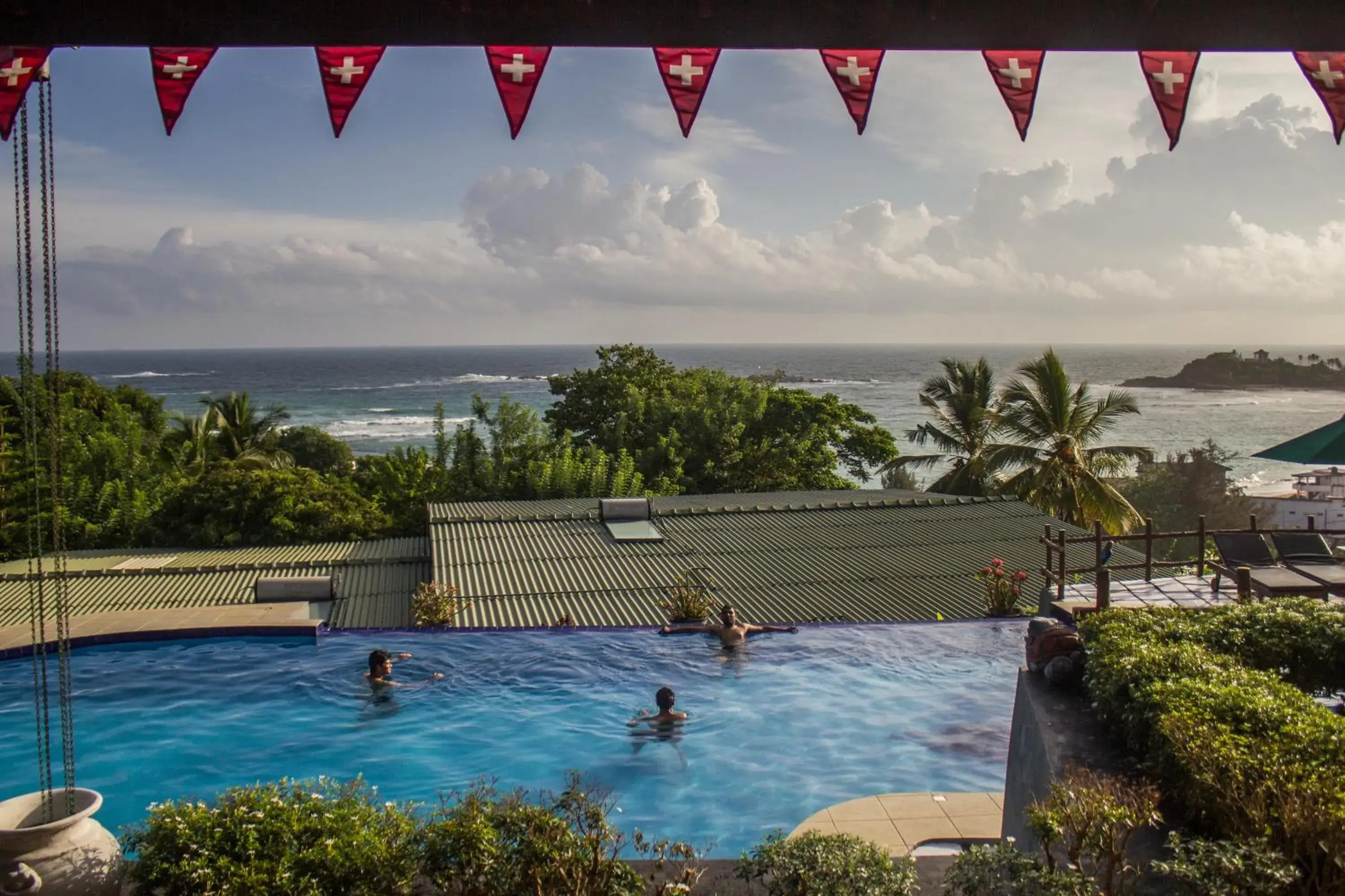 Pool view in Hotel Panorama Pool view in Hotel Panorama
