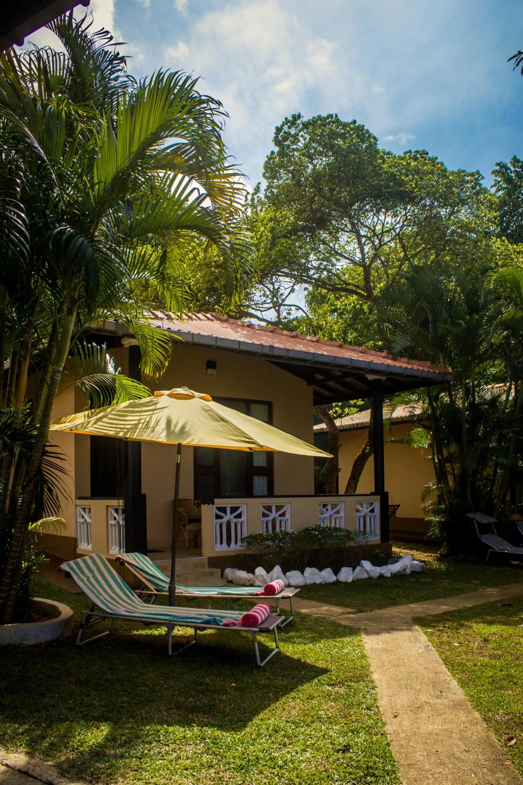 Garden view in Hotel Panorama