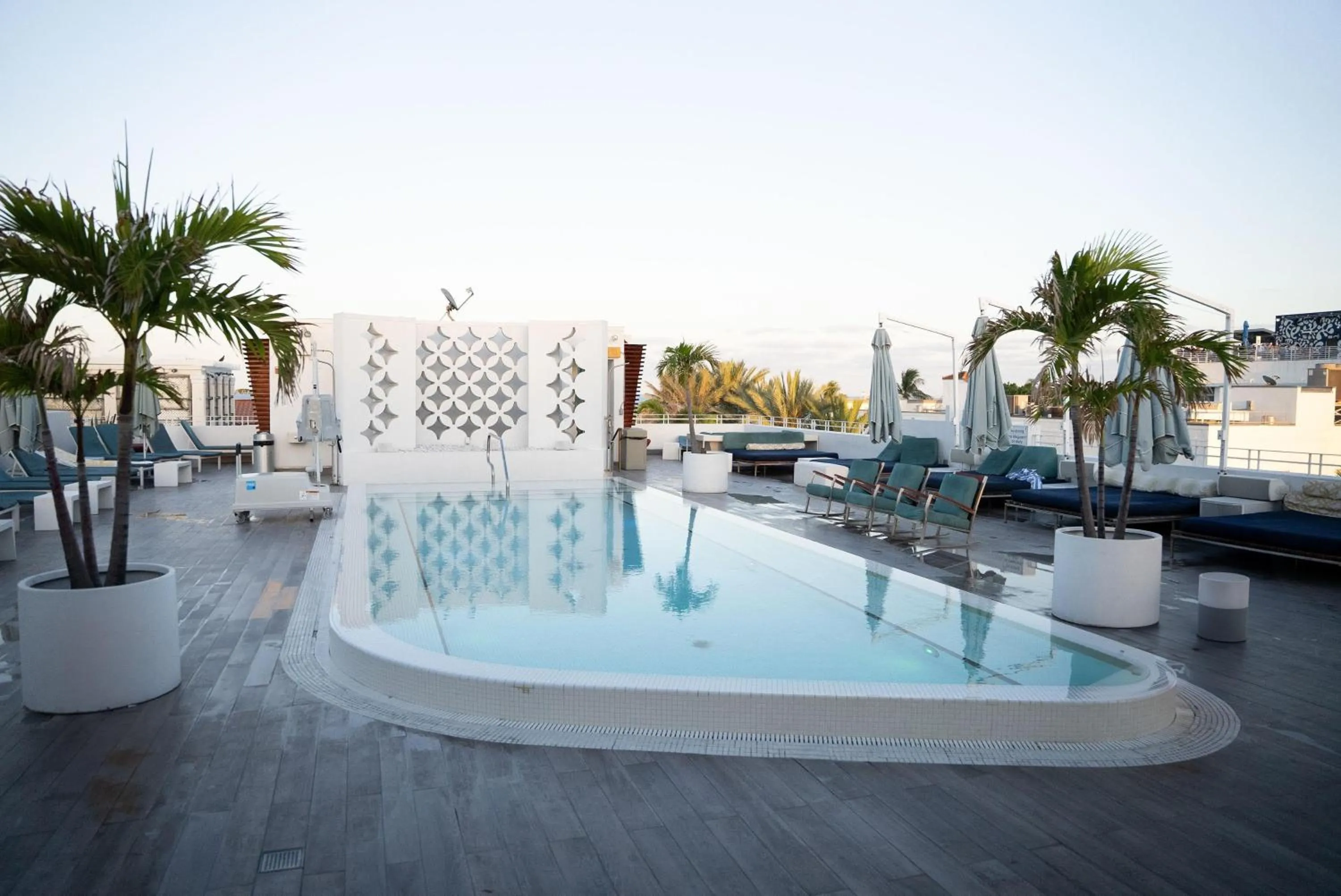 Swimming pool in Dream South Beach, by Hyatt