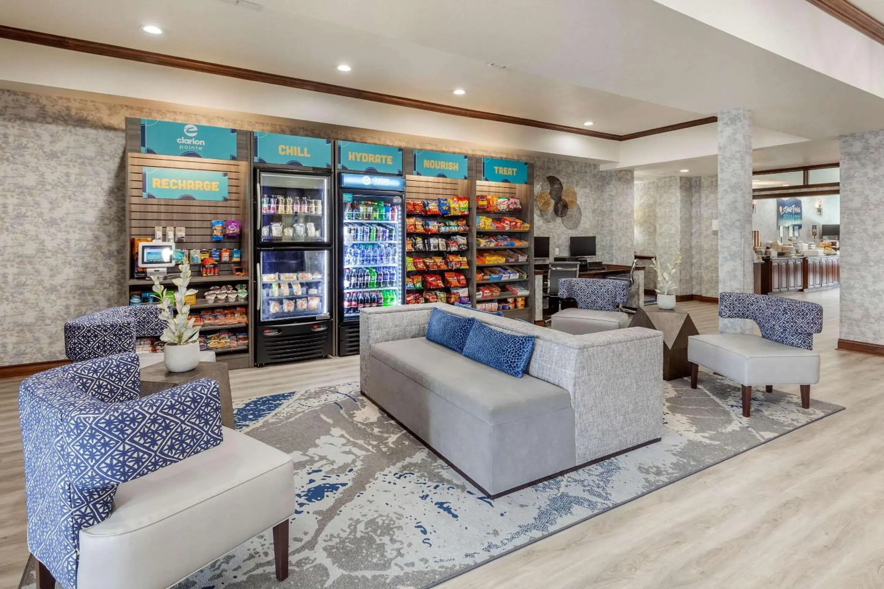 Lobby or reception in Clarion Pointe Sulphur Springs Lobby or reception in Clarion Pointe Sulphur Springs