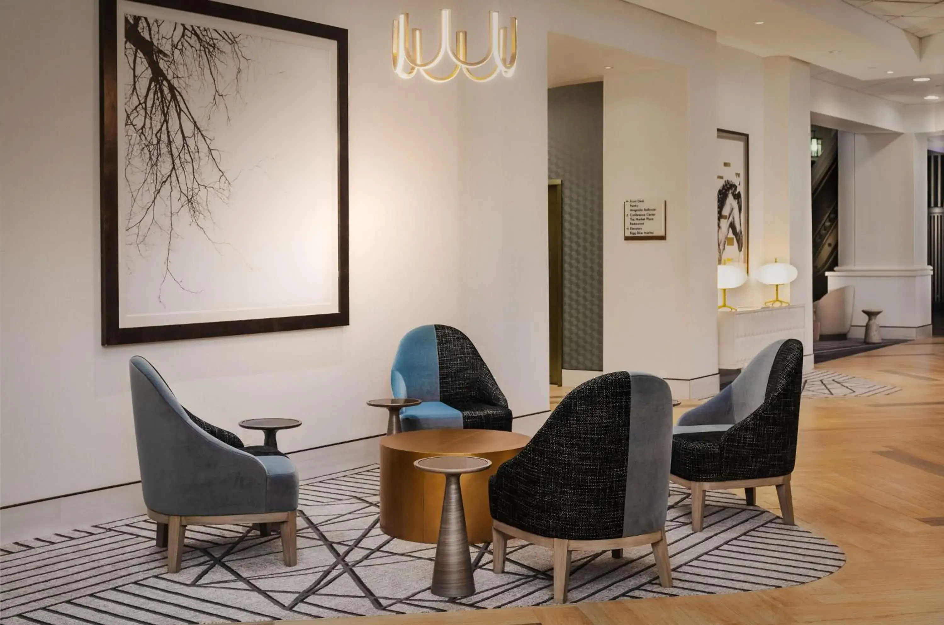 Lobby or reception in Hilton Lexington Downtown Lobby or reception in Hilton Lexington Downtown