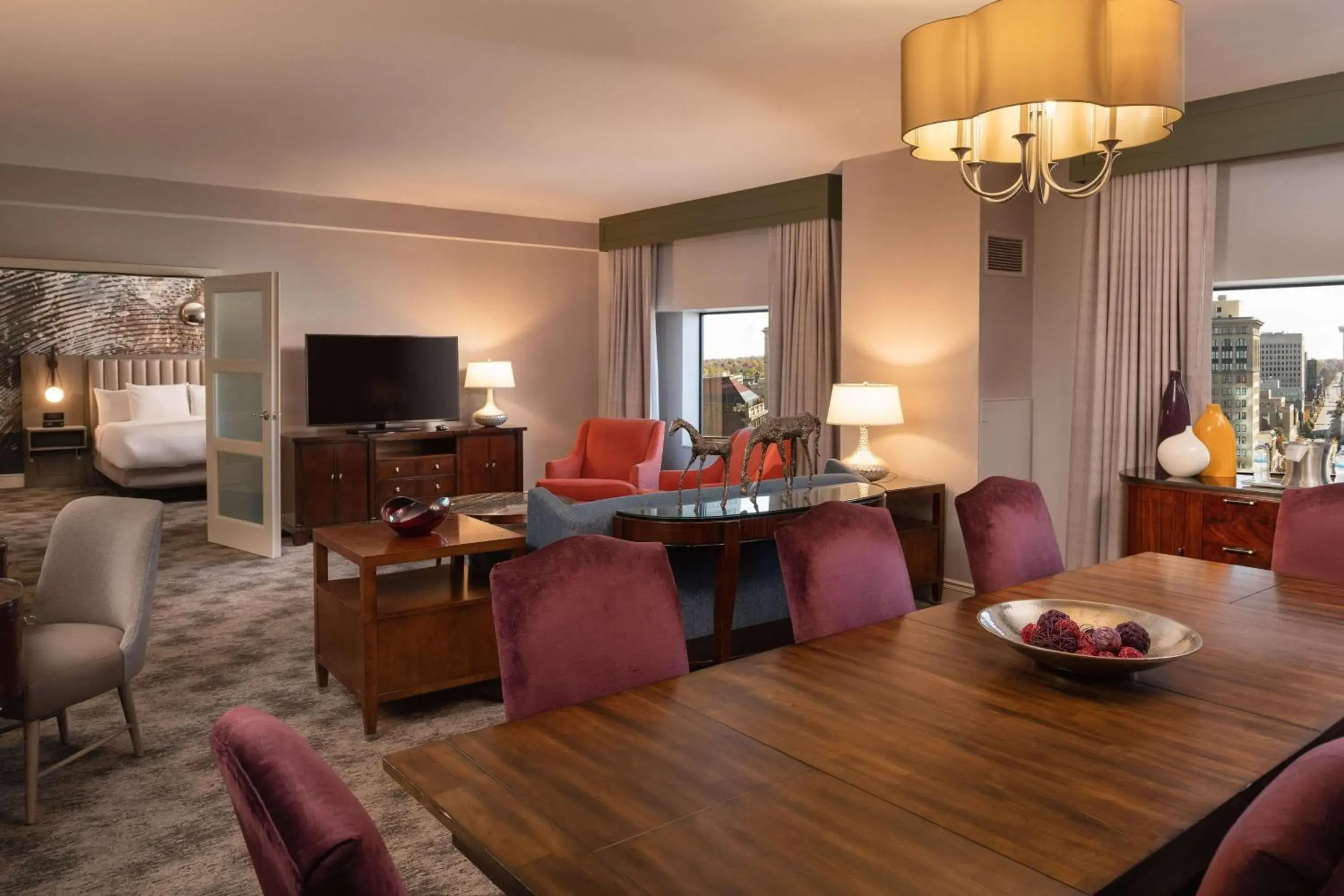 Living room in Hilton Lexington Downtown Living room in Hilton Lexington Downtown