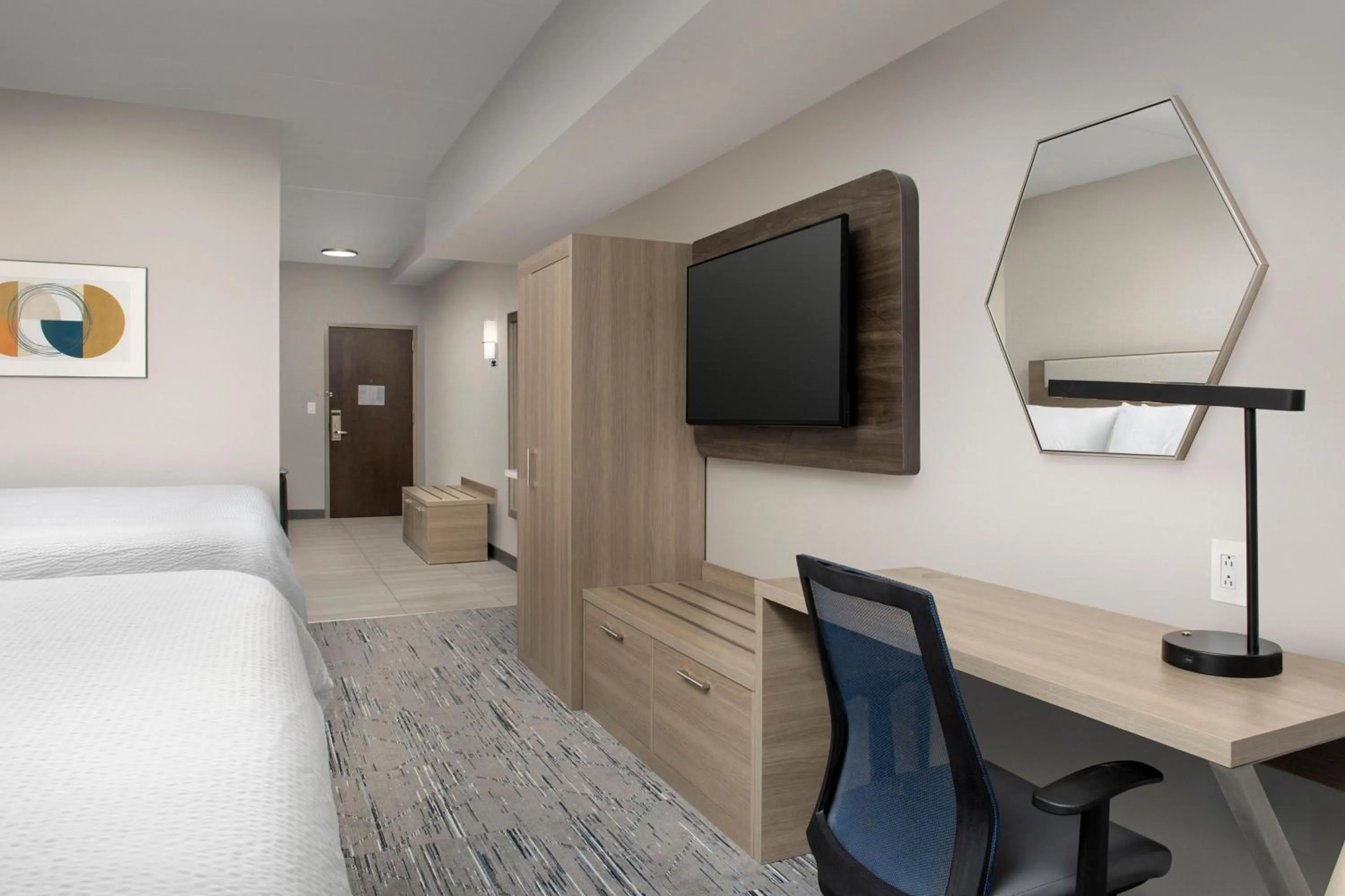 Bedroom, Bed in Holiday Inn Express & Suites Knoxville-Clinton by IHG