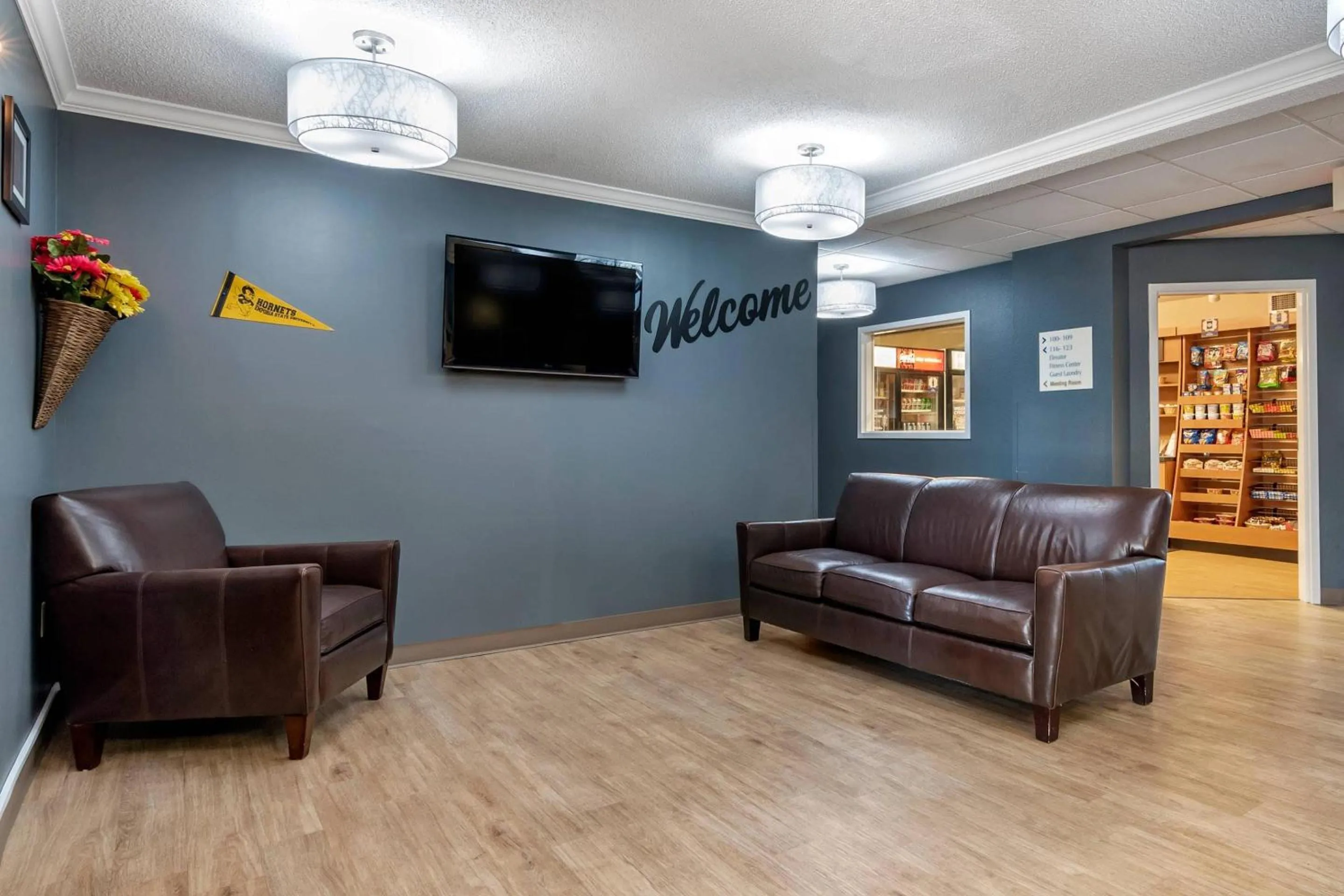 Lobby or reception in MainStay Suites Emporia