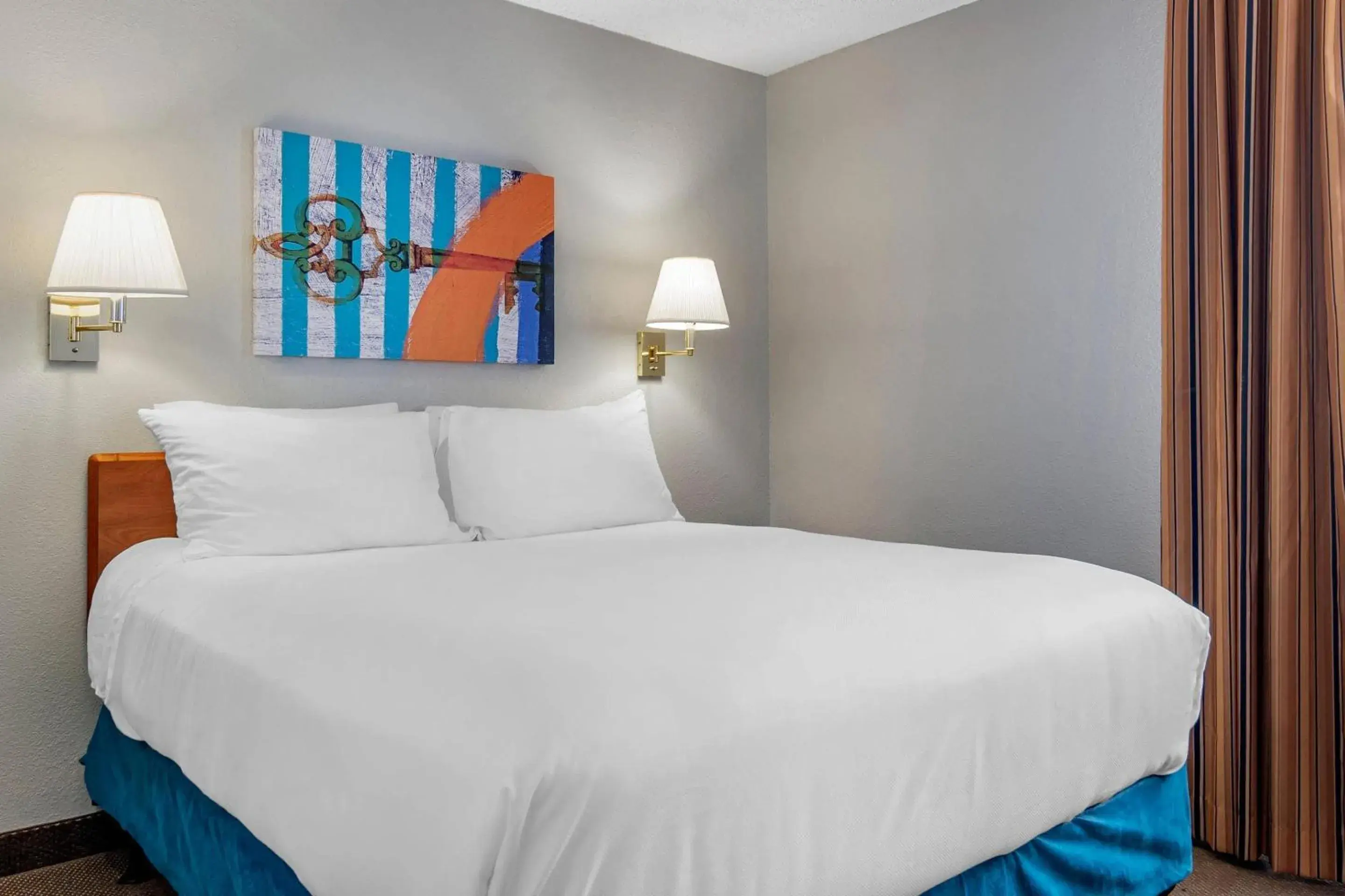 Bedroom, Bed in MainStay Suites Emporia Bedroom, Bed in MainStay Suites Emporia