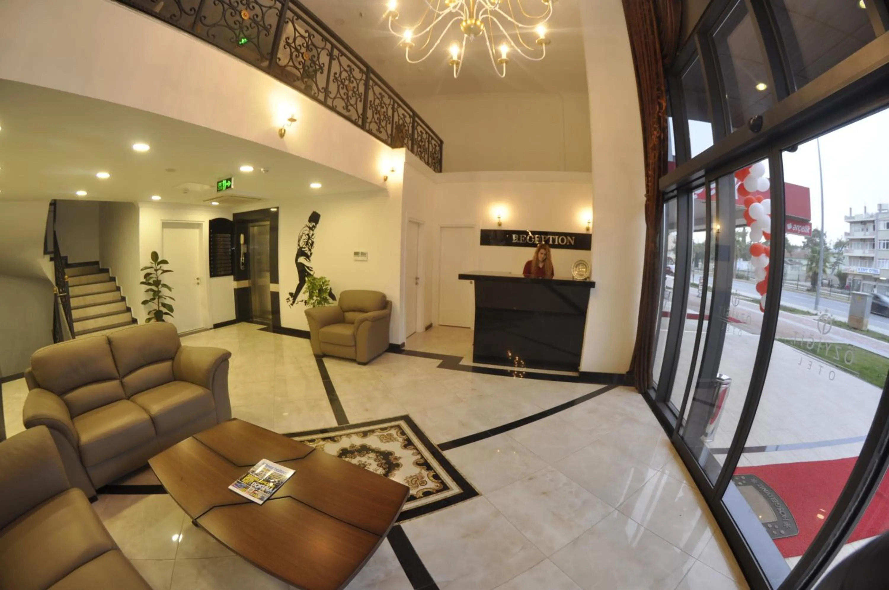 Lobby or reception in Ozyigit Otel