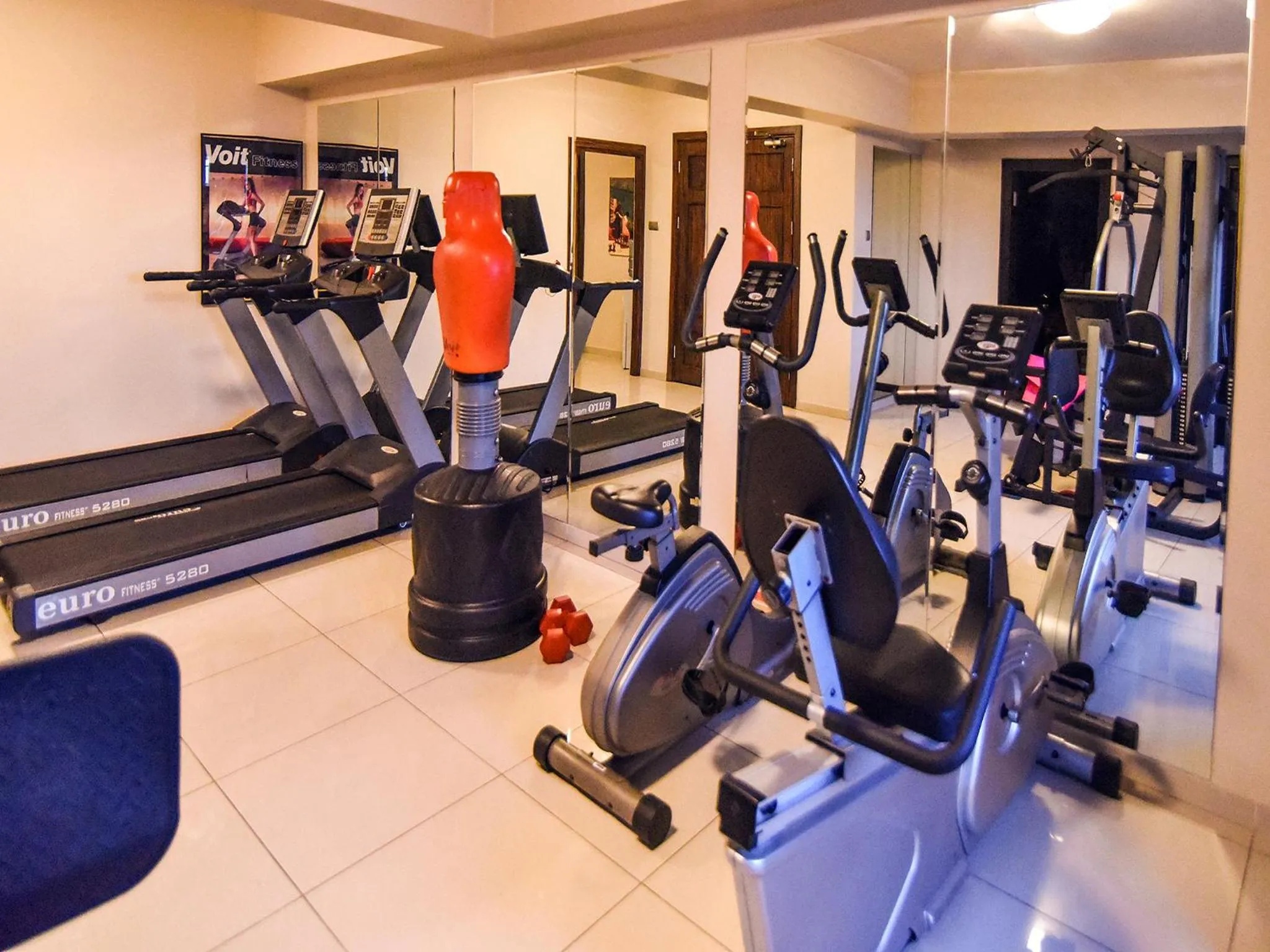 Fitness centre/facilities in Saylamlar Hotel