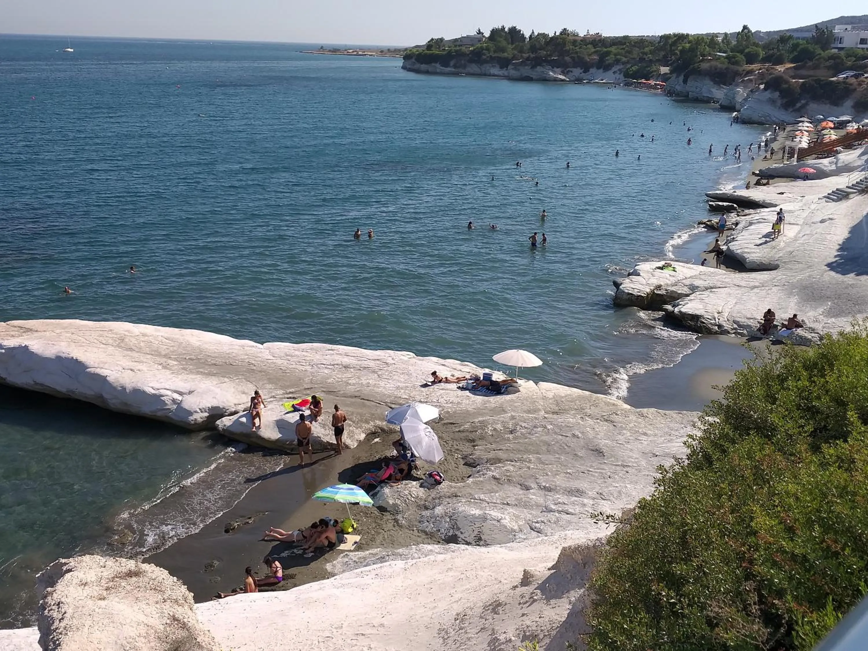Beach in Stratos ArtDeco House