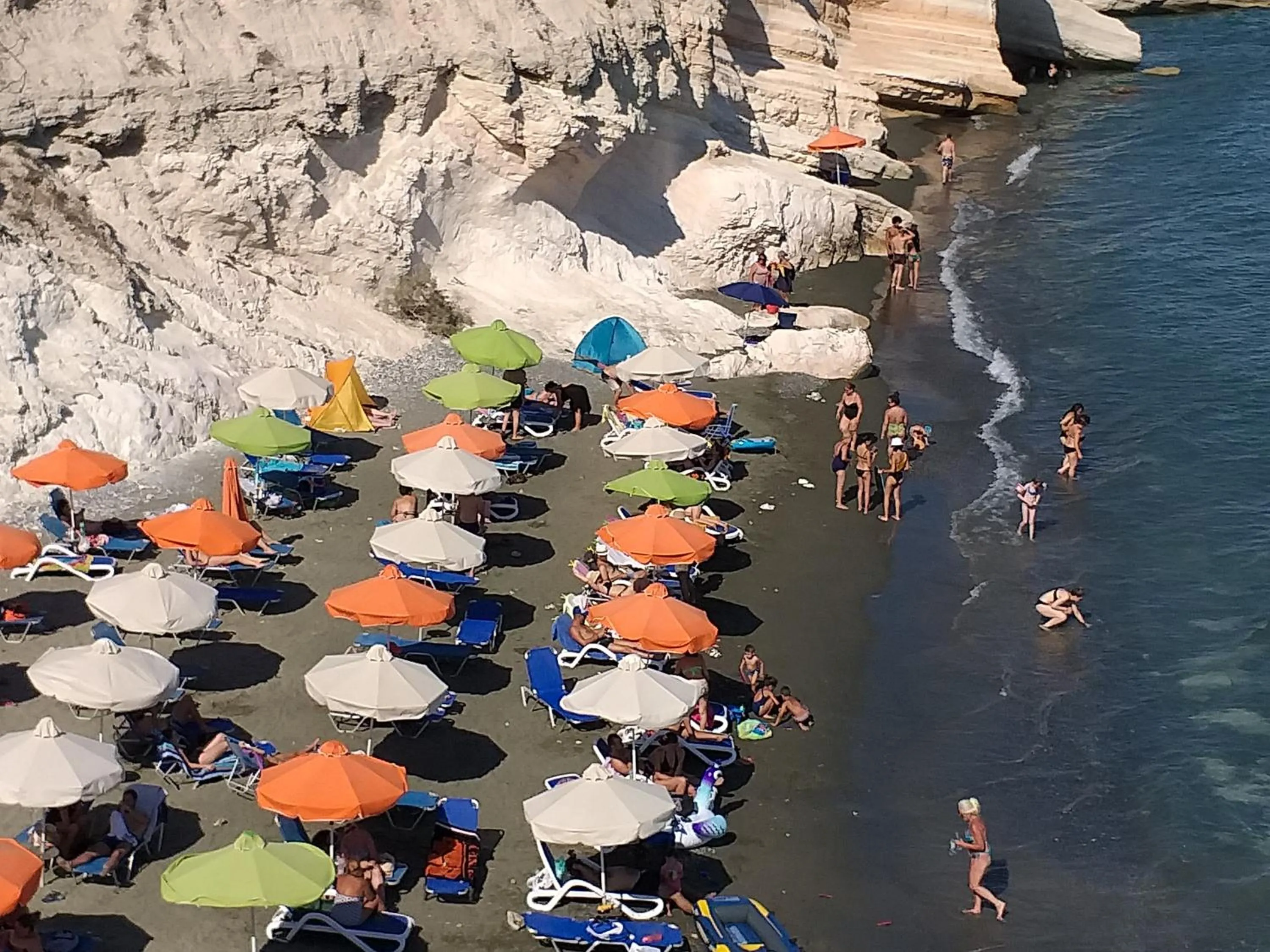 Beach in Stratos ArtDeco House