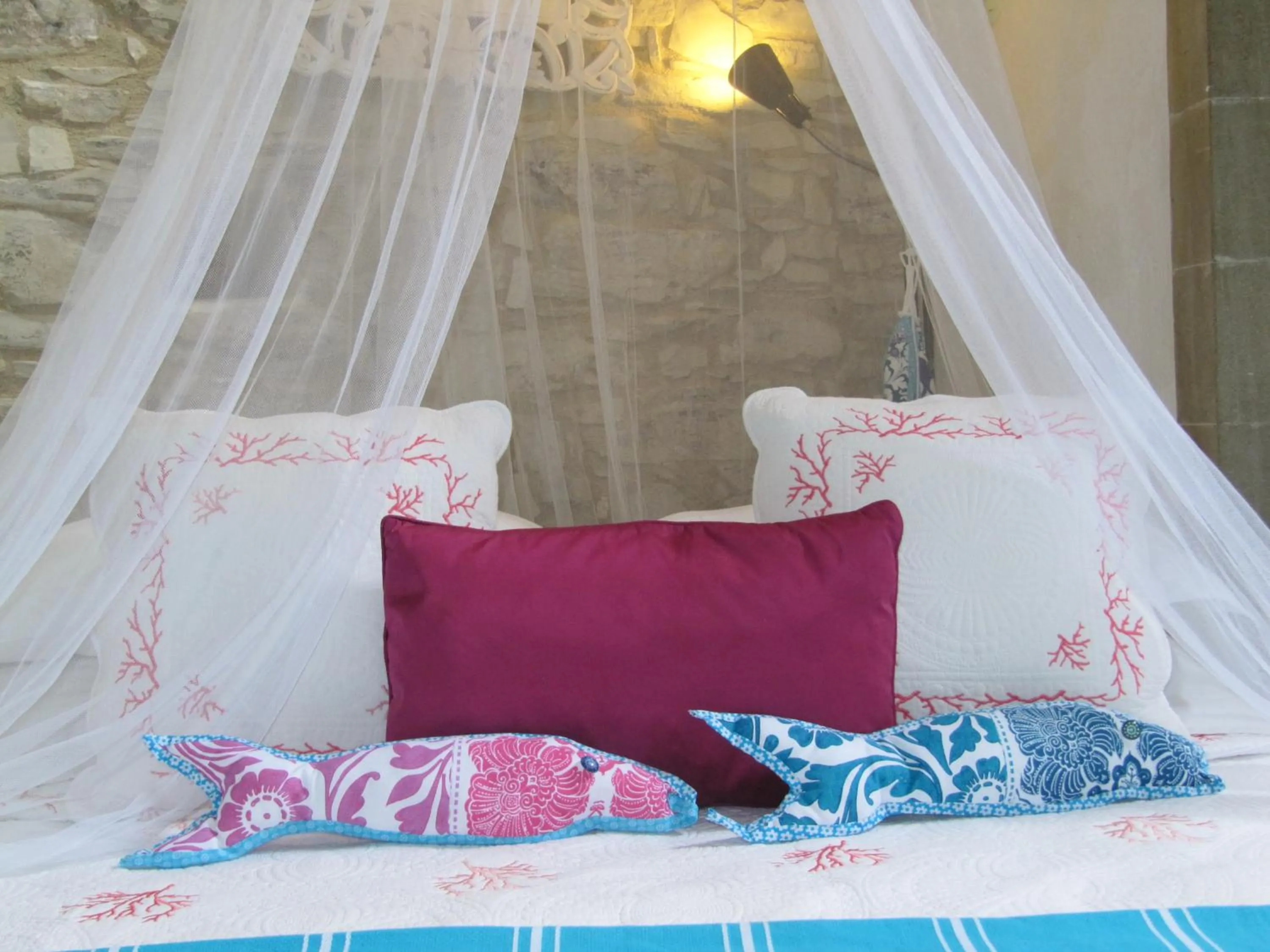 Bed in Stratos ArtDeco House