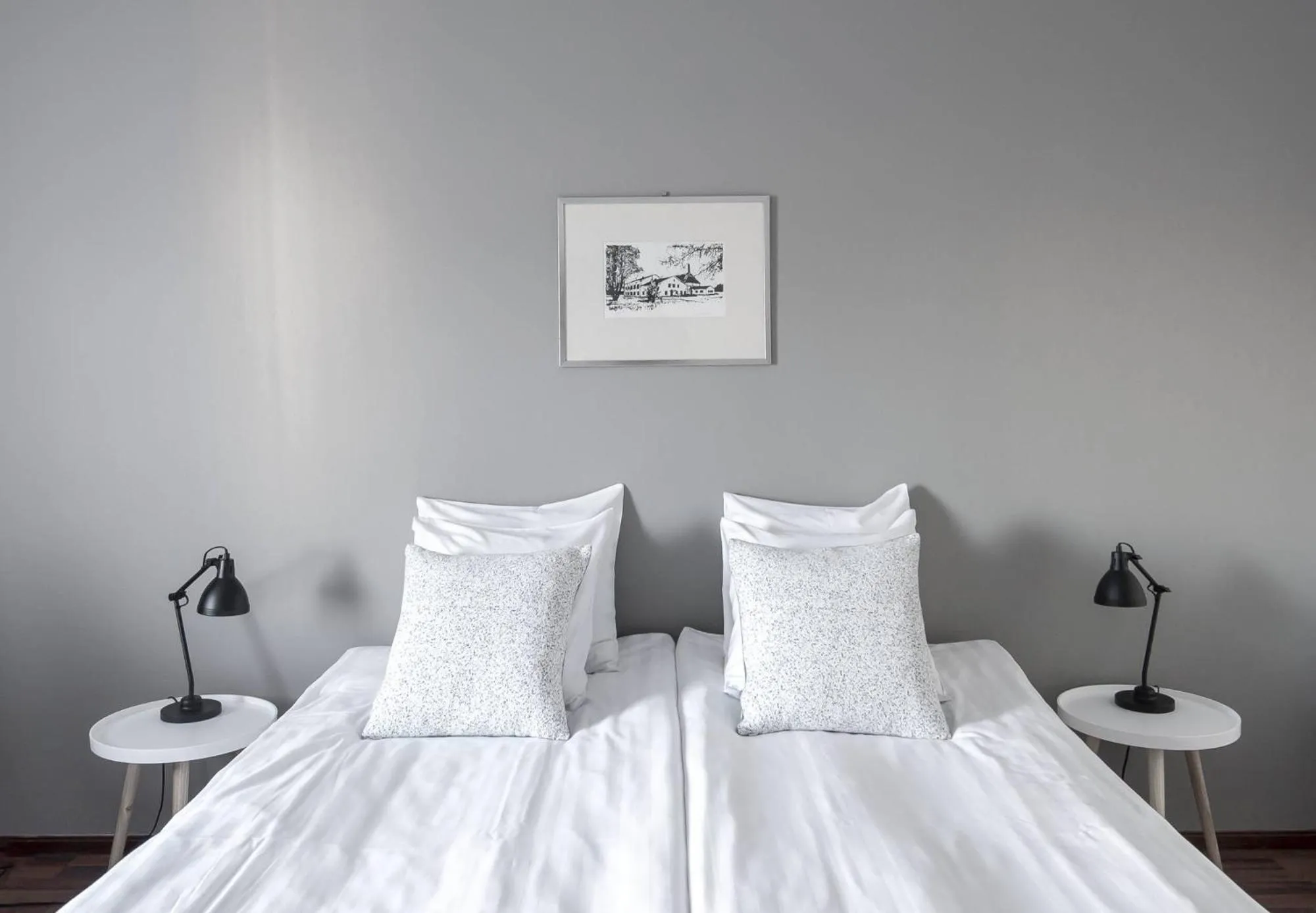 Photo of the whole room, Bed in Hotel Seurahuone Riihimäki