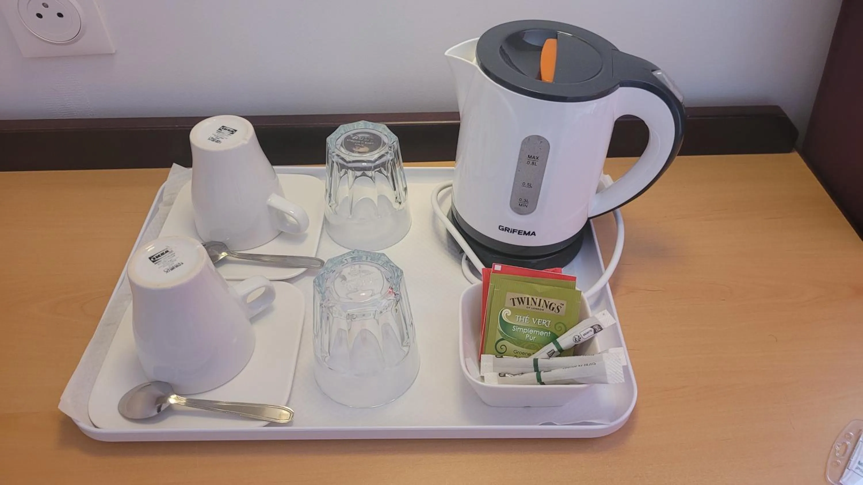 Coffee/tea facilities in Hotel Audran