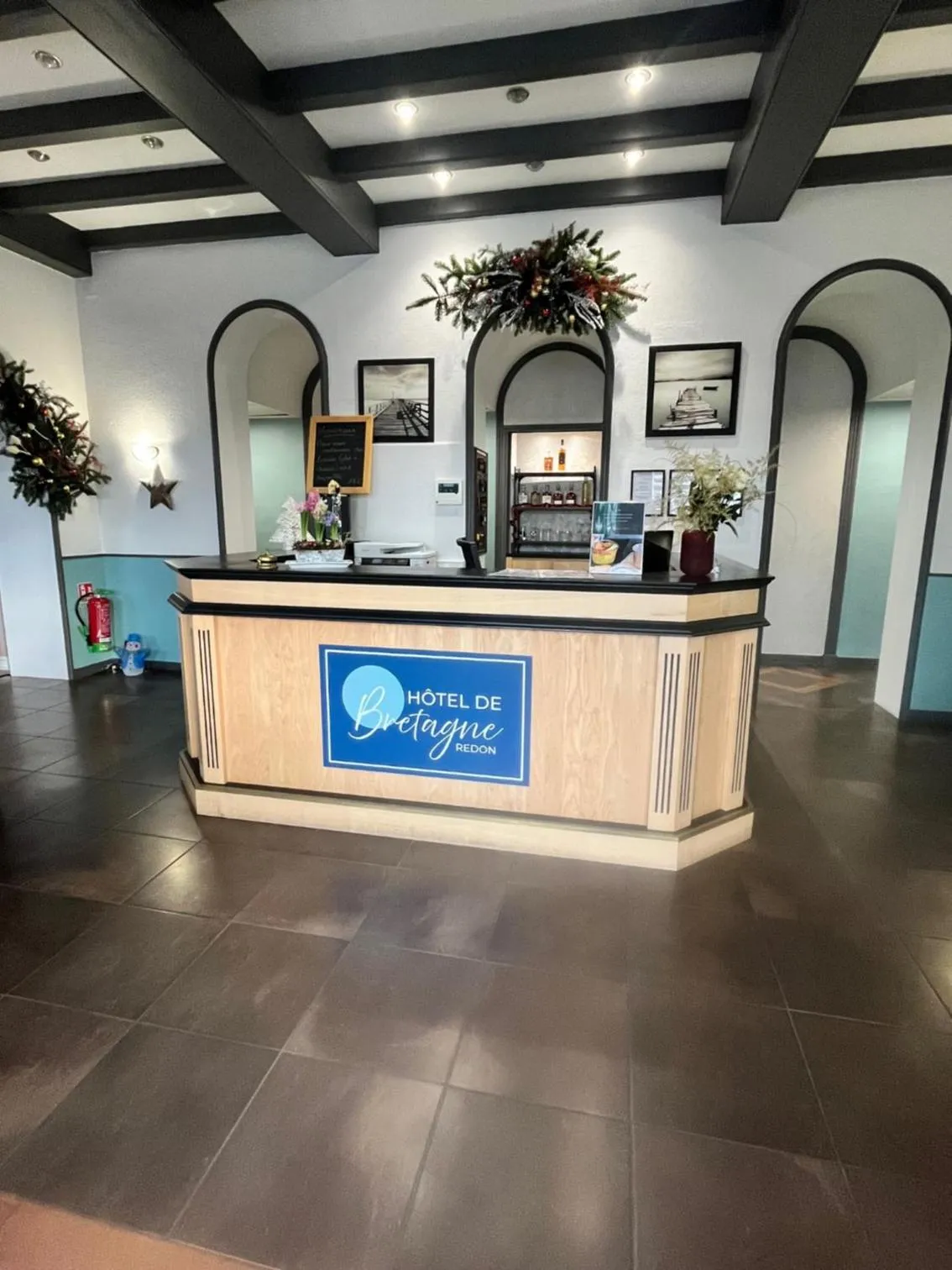 Lobby or reception in Hôtel de Bretagne