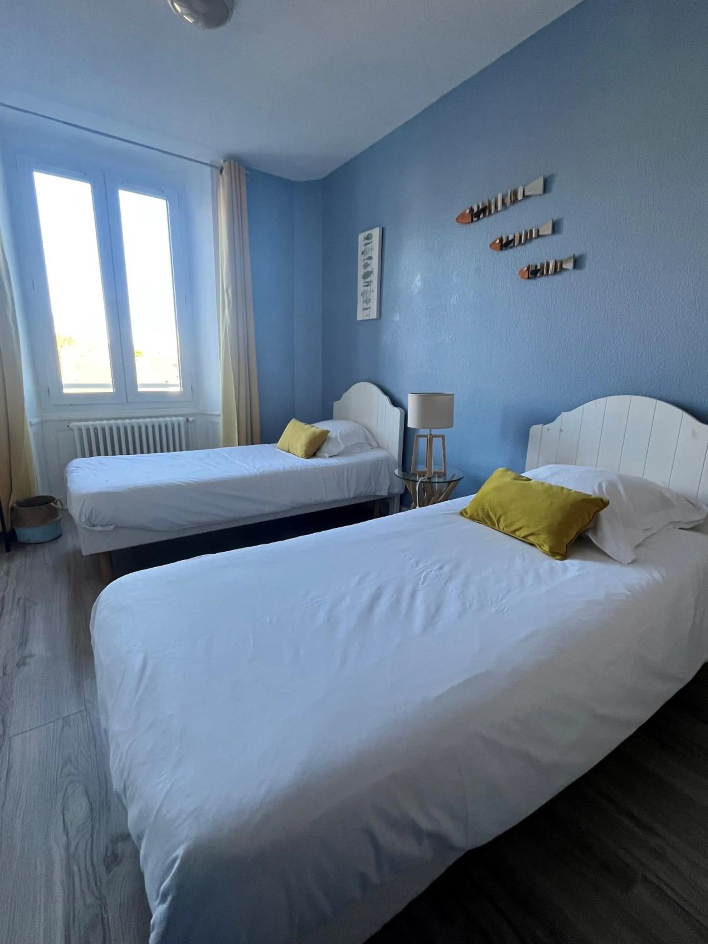 Bed in Hôtel de Bretagne