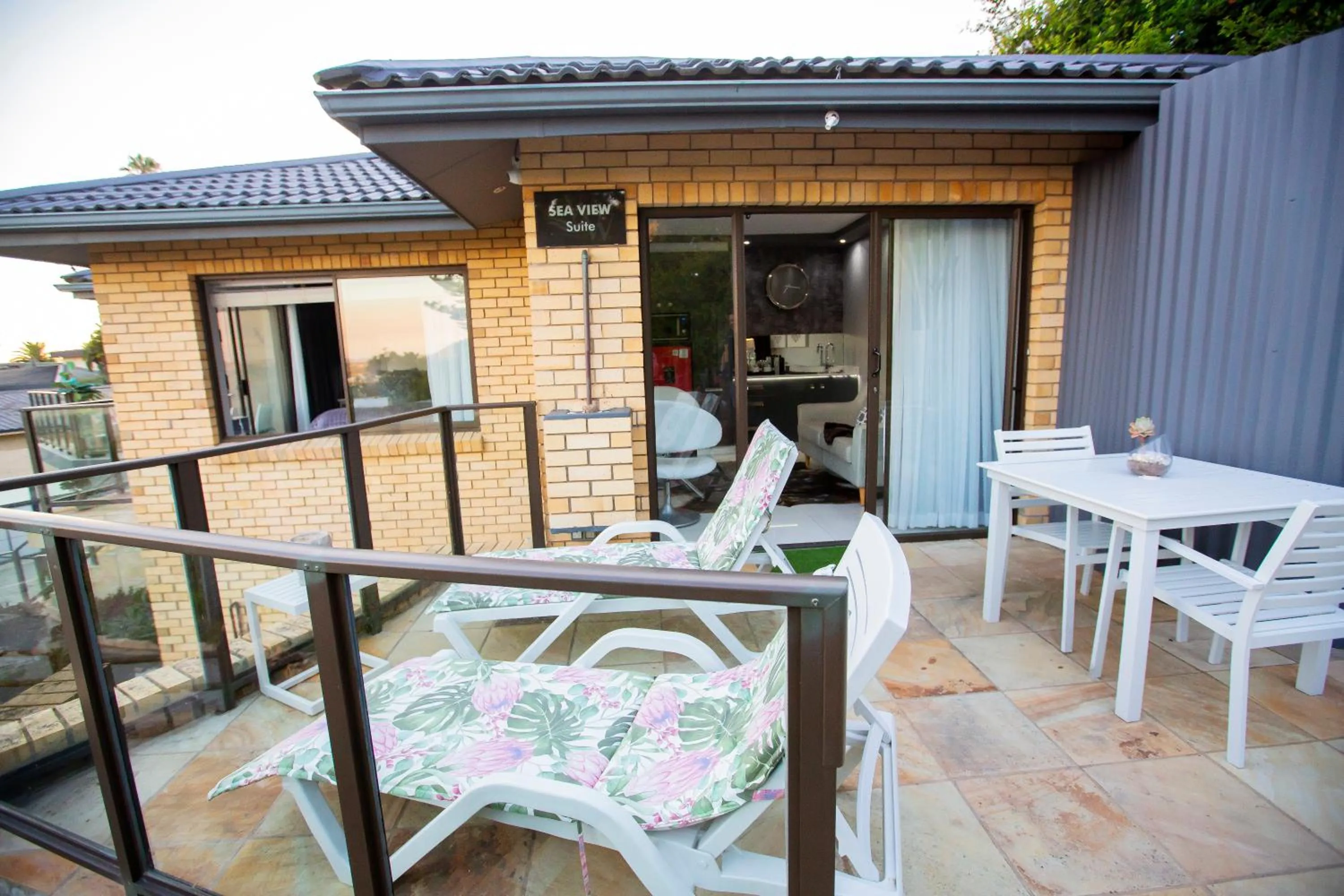 Patio in Wilderness Waters Boutique Suites - Adults Only