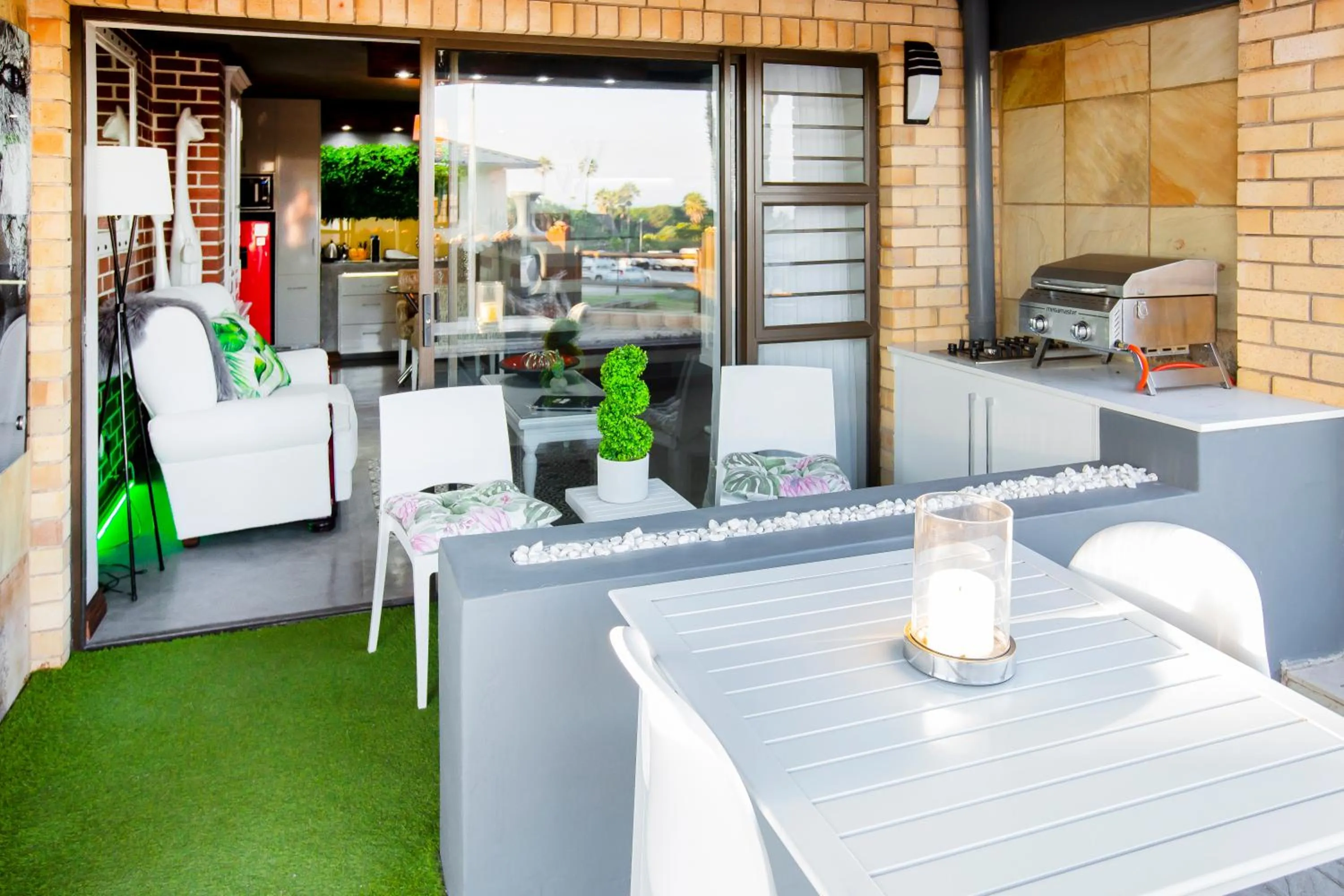 Patio in Wilderness Waters Boutique Suites - Adults Only