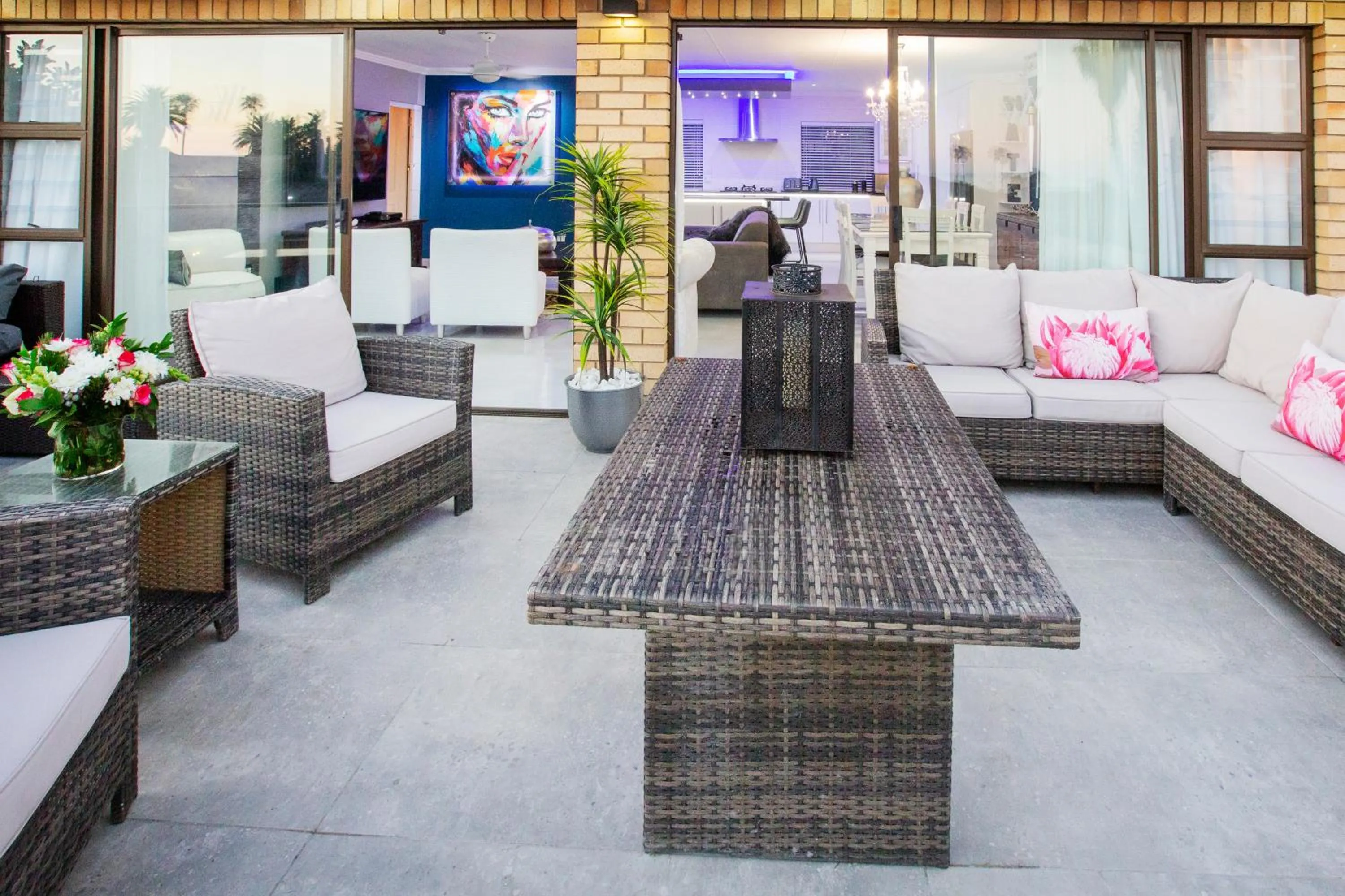Patio in Wilderness Waters Boutique Suites - Adults Only