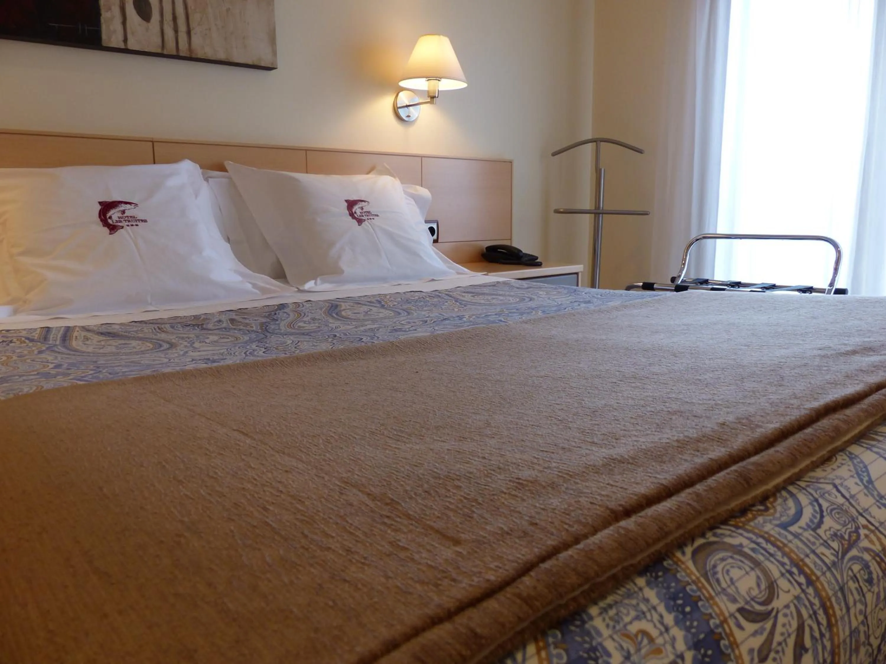 Bed in Hotel Les Truites Adults only