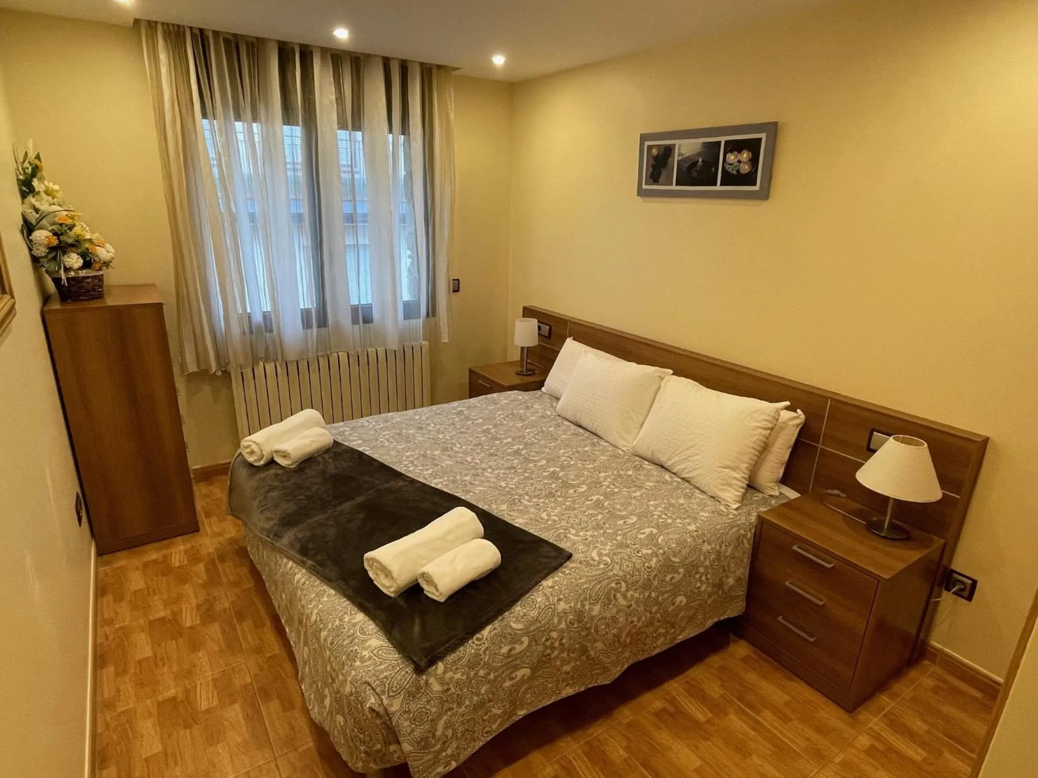 Bed in Hotel Les Truites Adults only