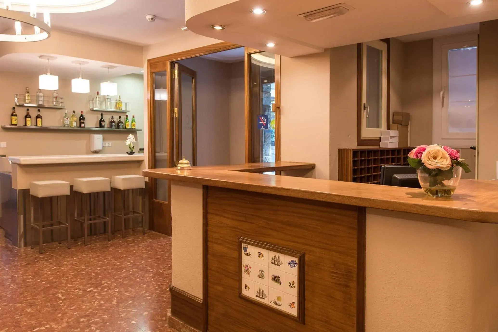 Lobby or reception in Evenia Oros Lobby or reception in Evenia Oros