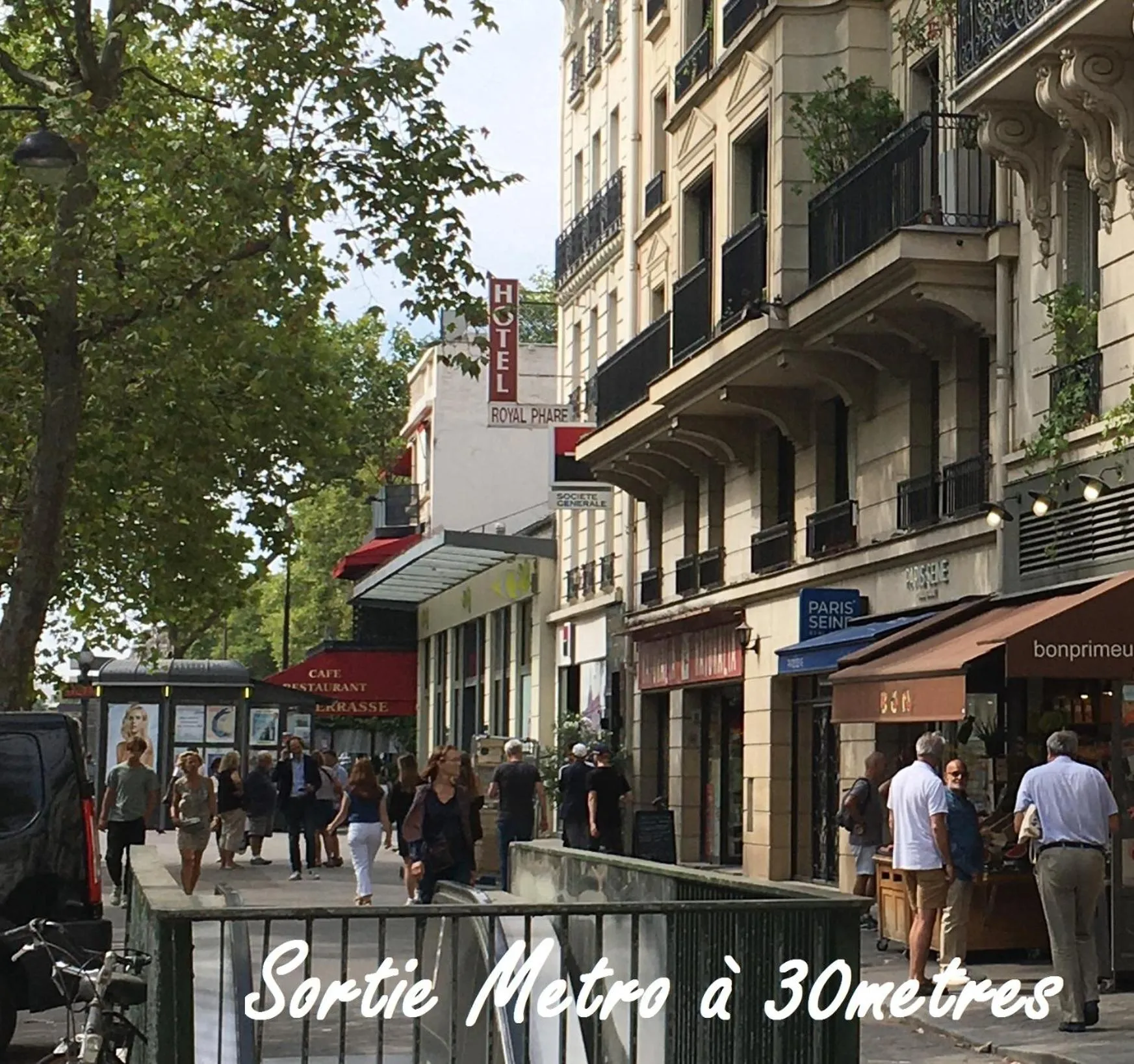 Property building in Hotel Royal Phare