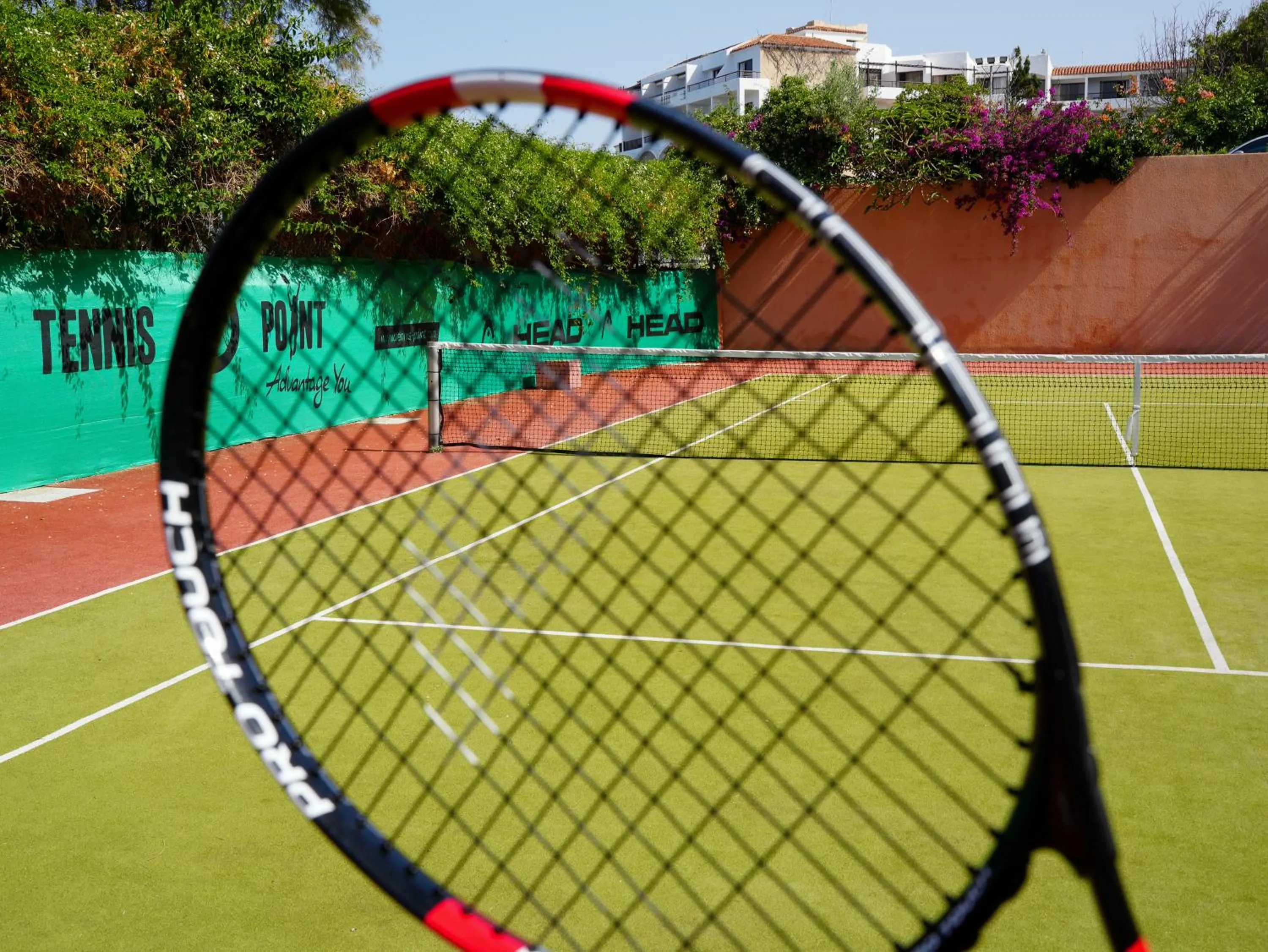 Tennis court in Thalassa Boutique Hotel & Spa