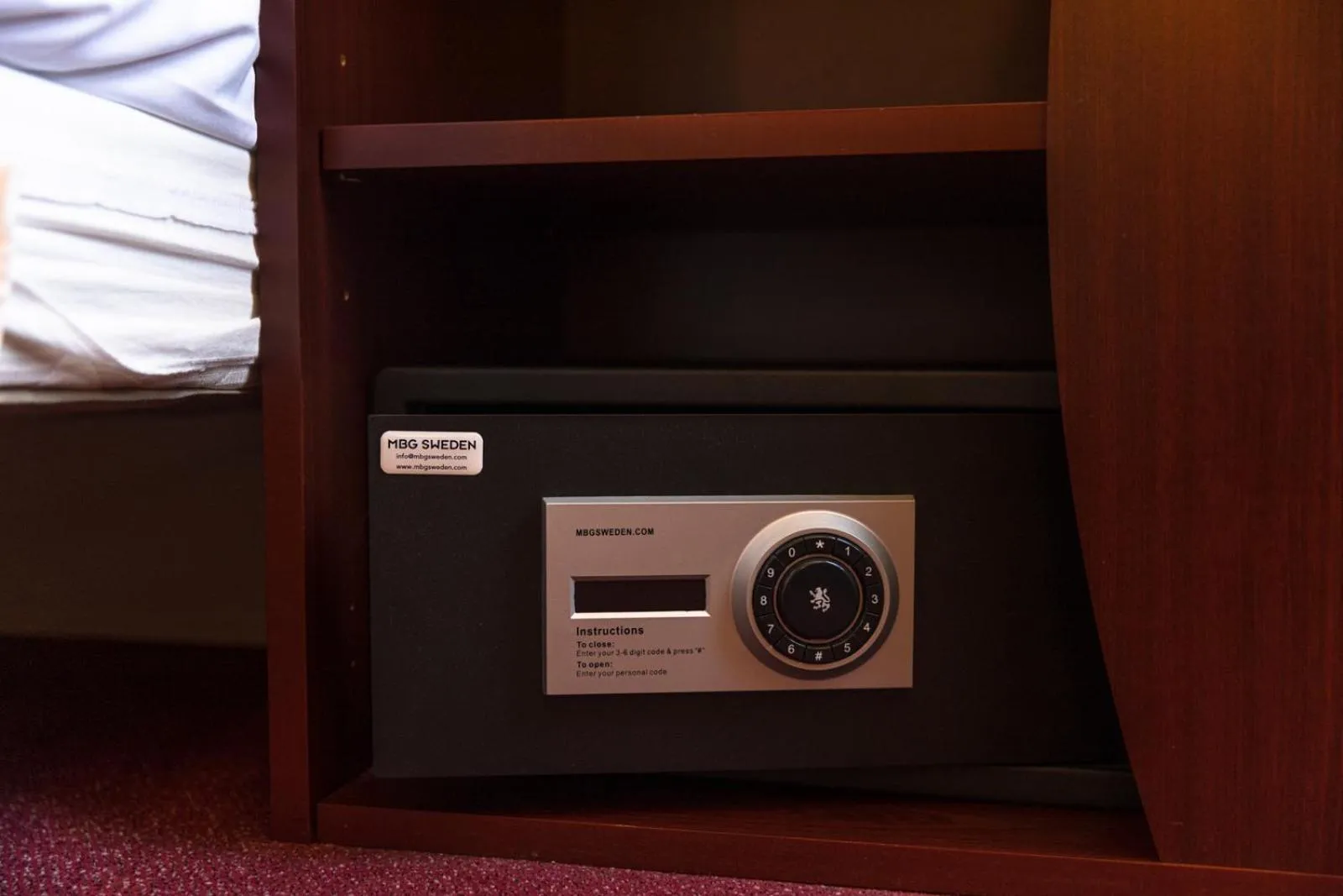 safe in Kyriad Chateauroux