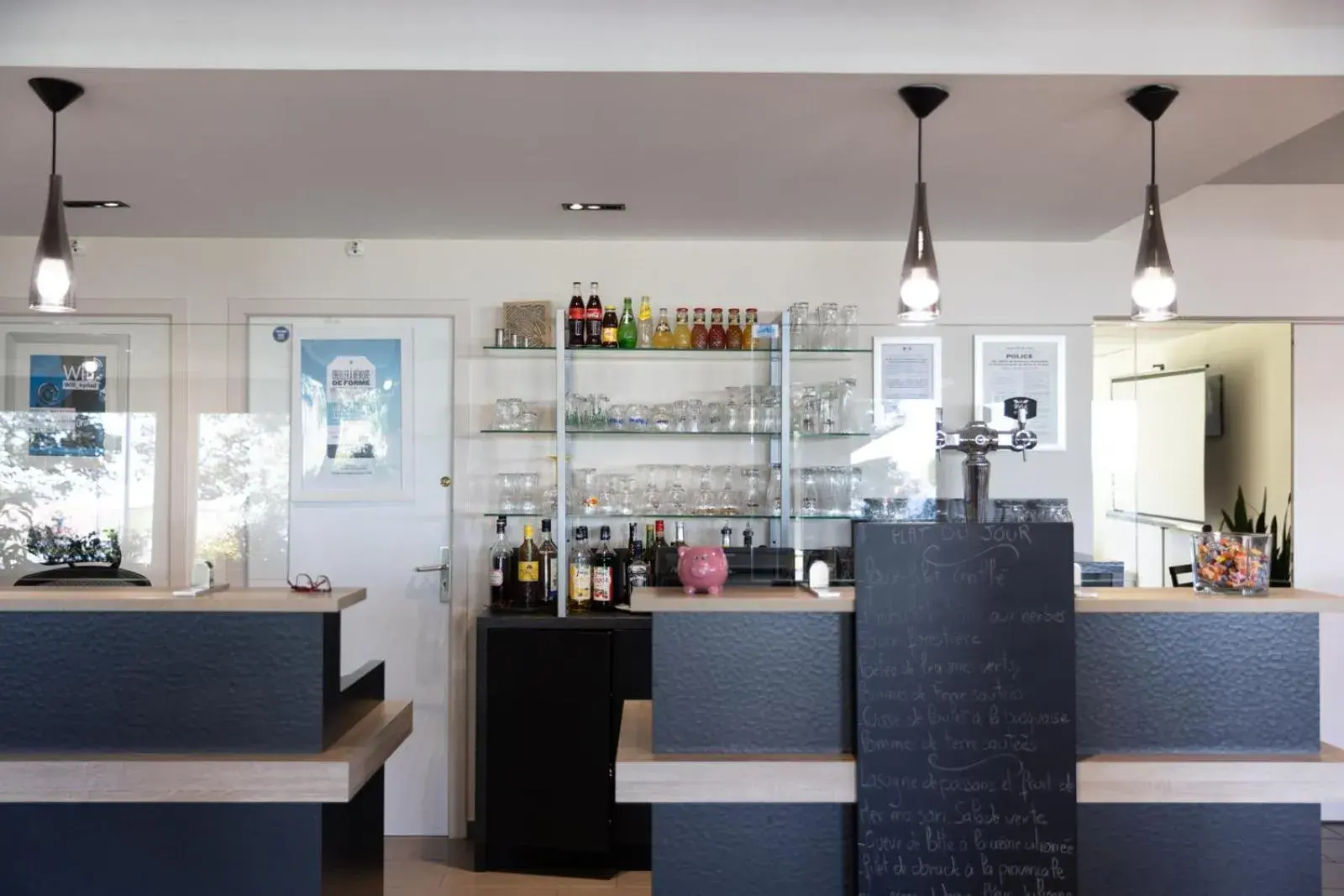 Lobby or reception in Kyriad Chateauroux Lobby or reception in Kyriad Chateauroux