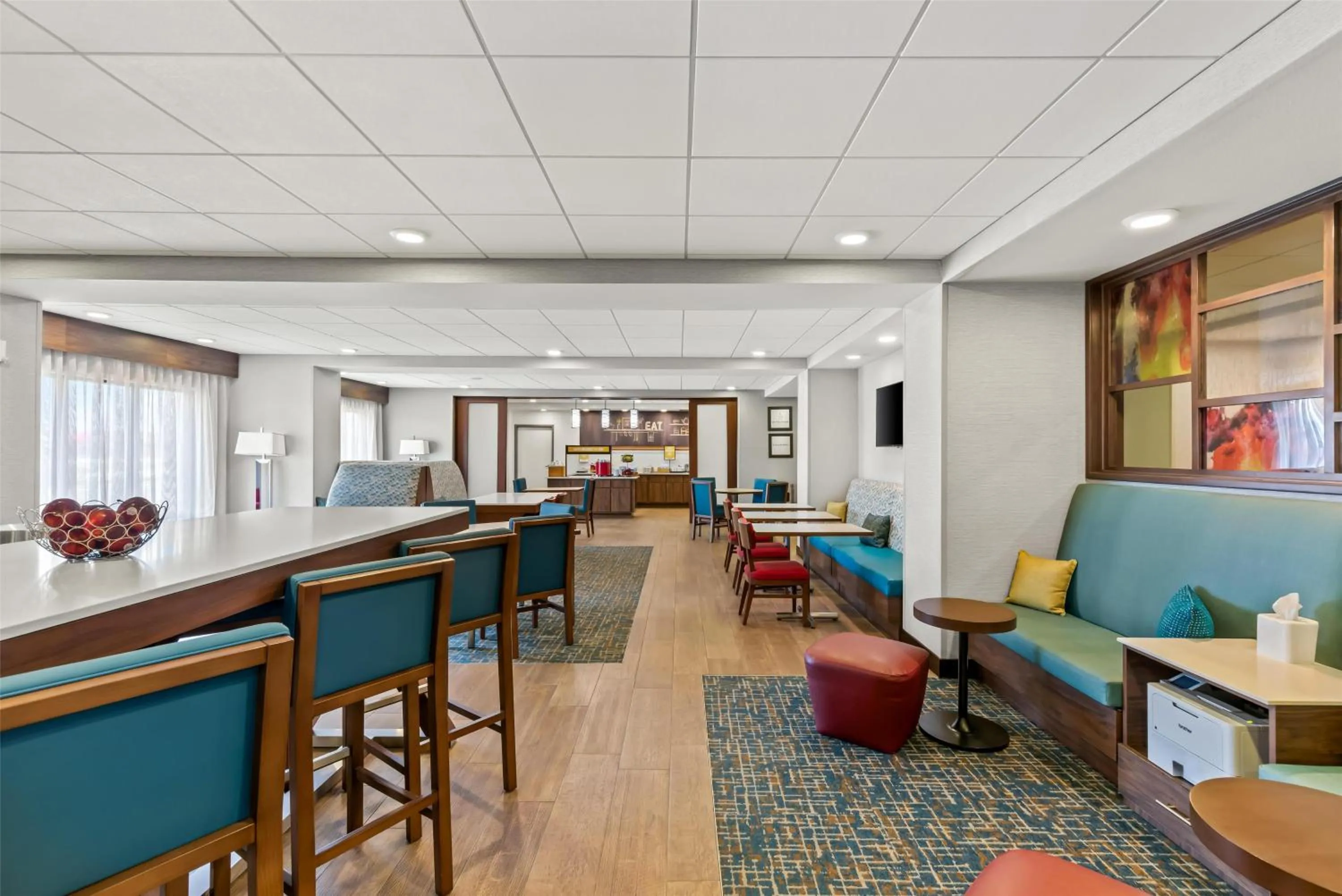 Lobby or reception in Hampton Inn Fond du Lac