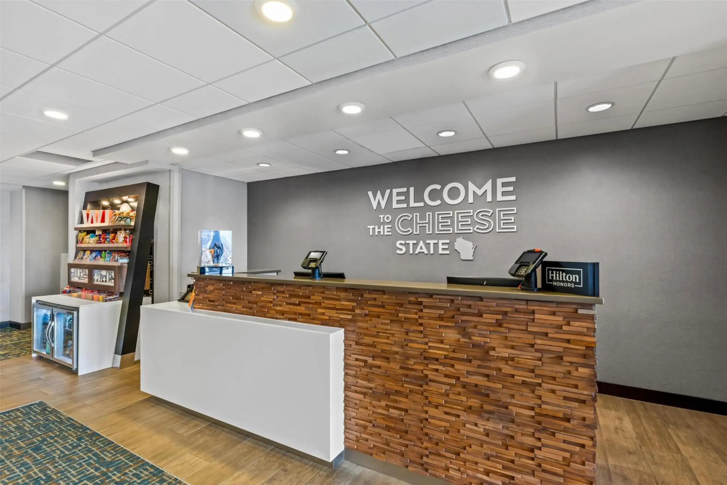 Lobby or reception in Hampton Inn Fond du Lac Lobby or reception in Hampton Inn Fond du Lac