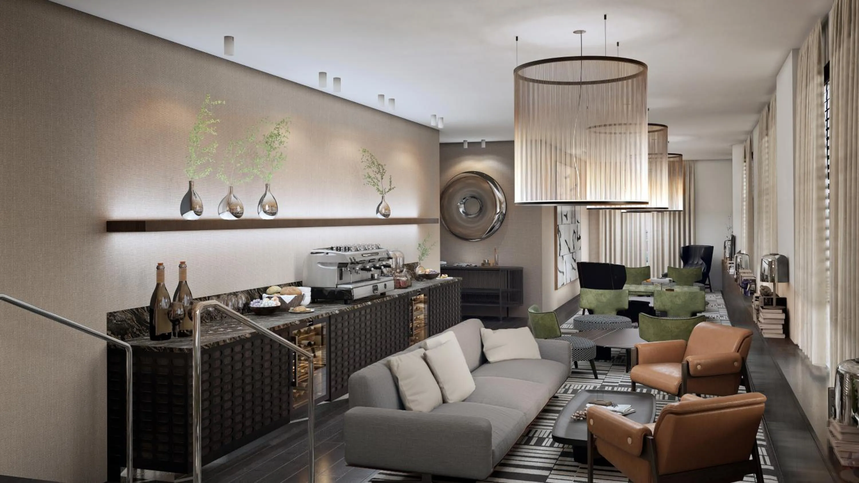 Communal lounge/ TV room in Leonardo Plaza City Tower Tel Aviv