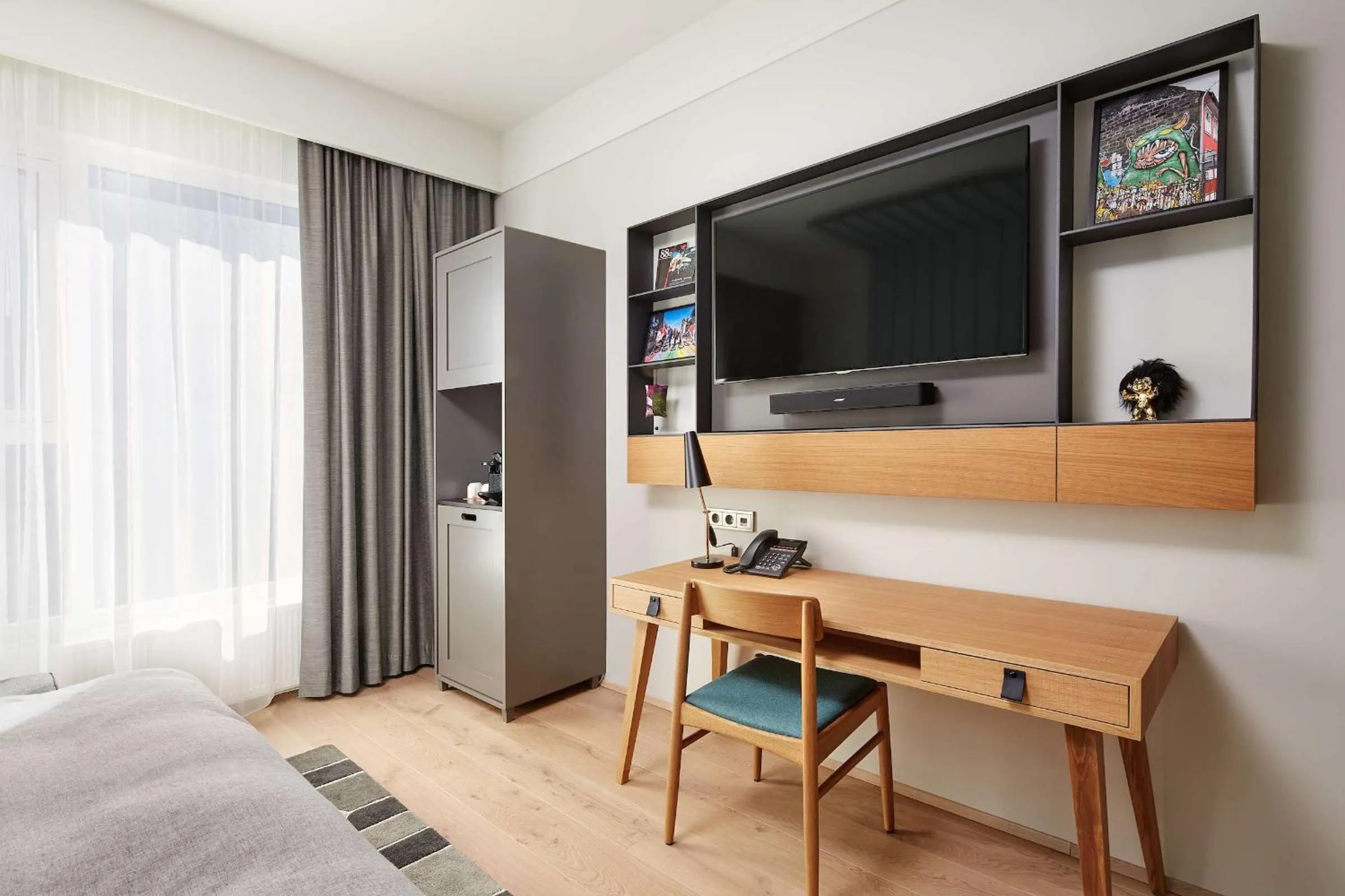 Bedroom in Canopy by Hilton Reykjavik City Centre