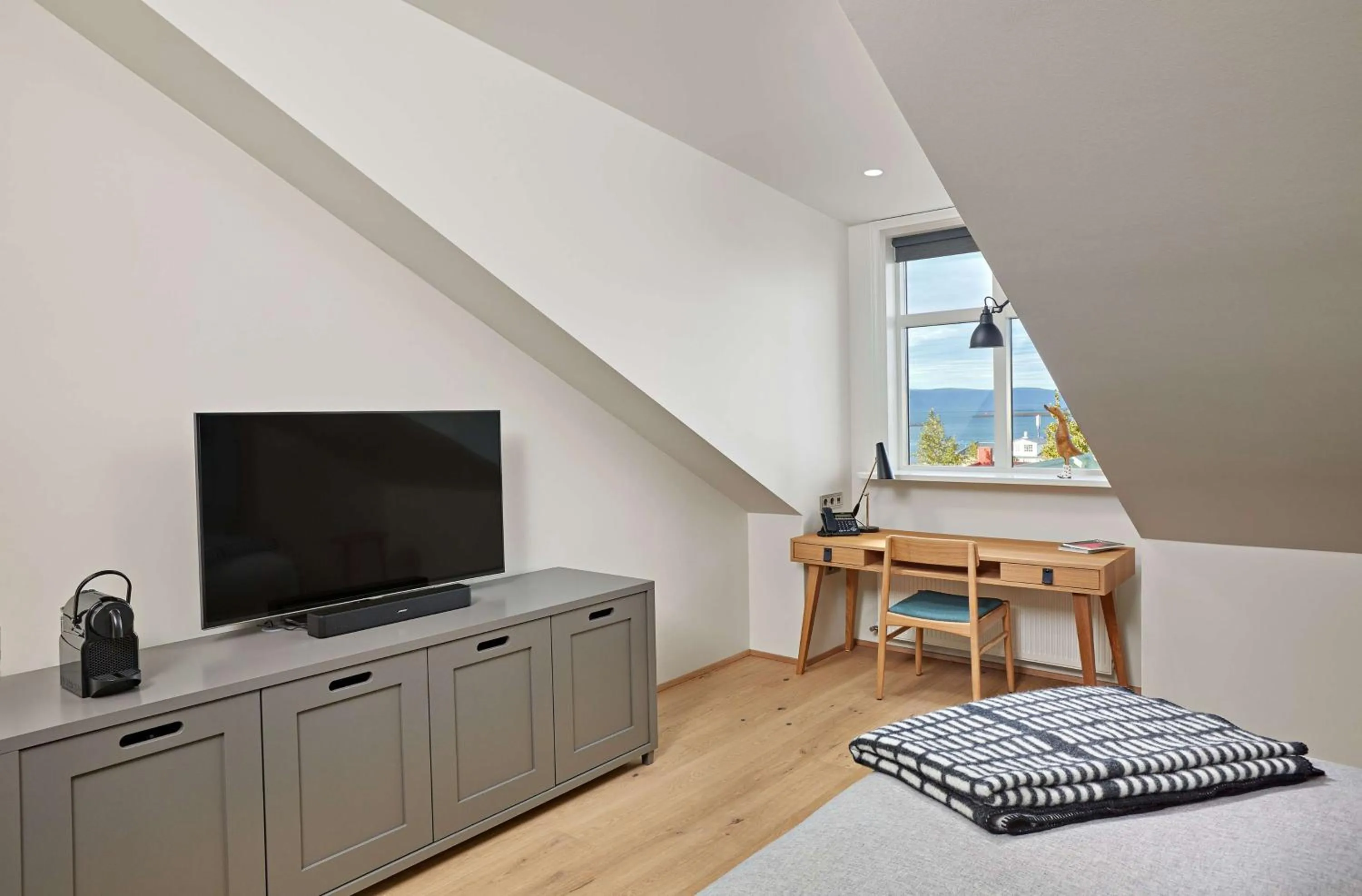 Bedroom in Canopy by Hilton Reykjavik City Centre