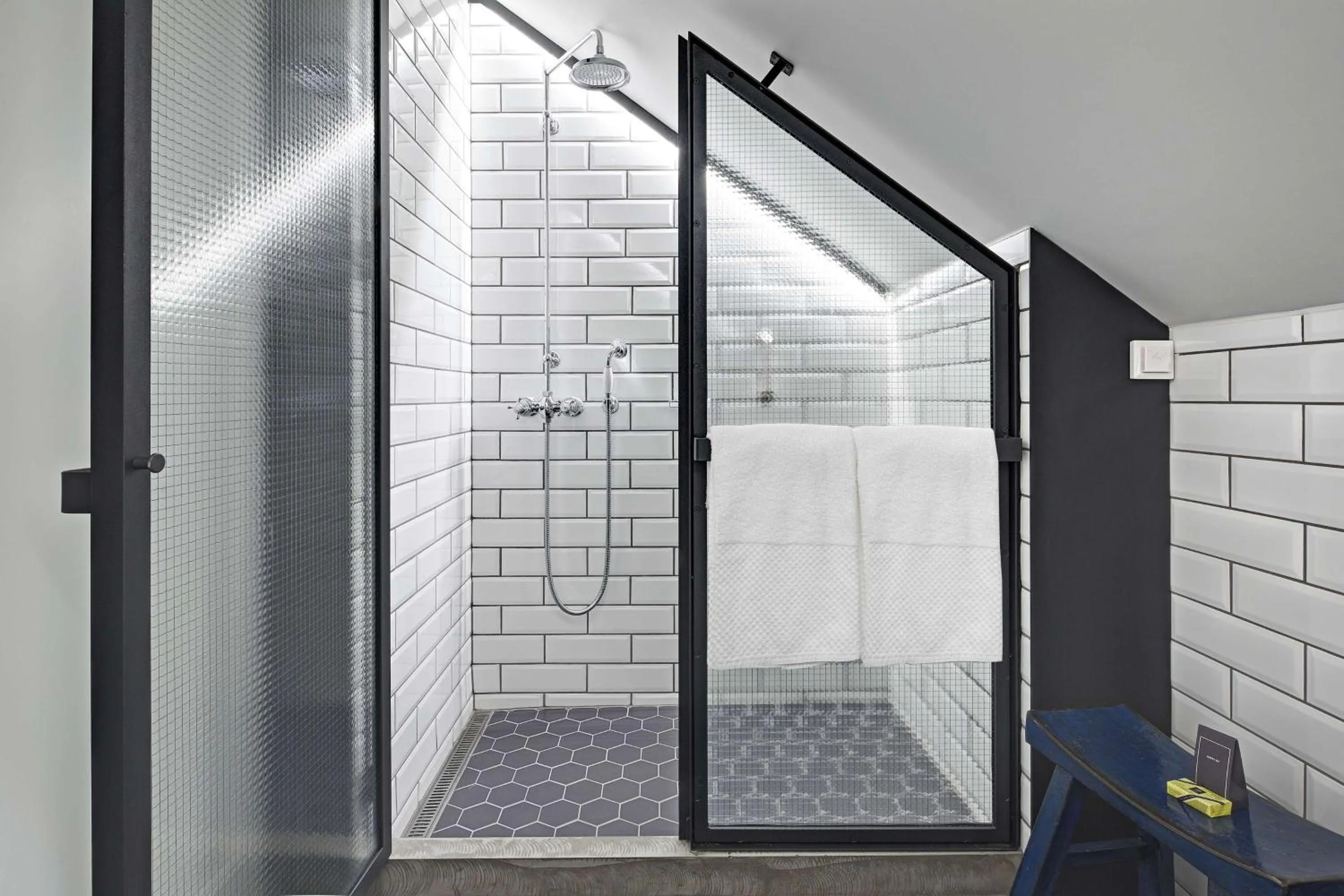 Bathroom in Canopy by Hilton Reykjavik City Centre