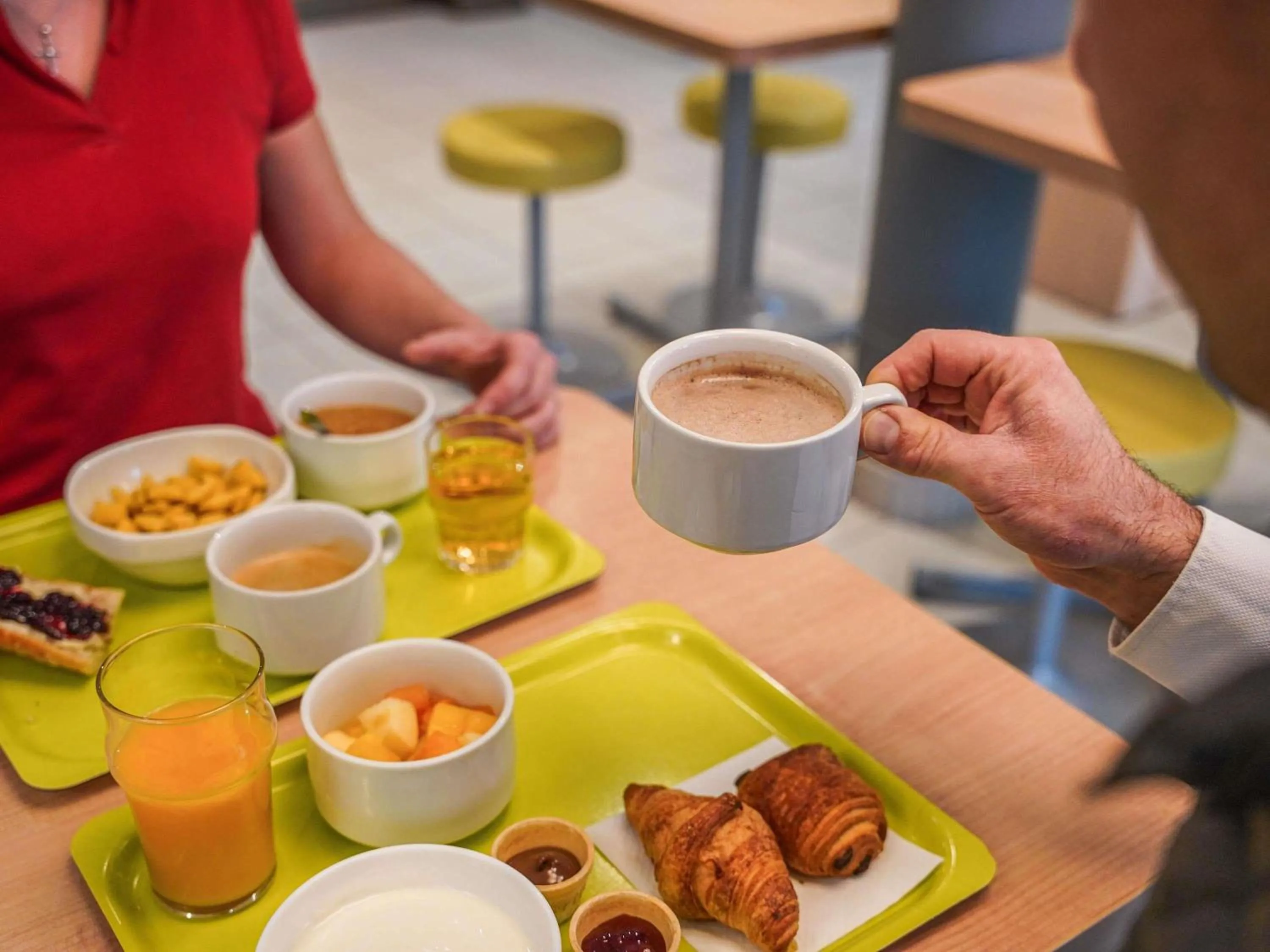 Breakfast in Ibis Budget Bayeux