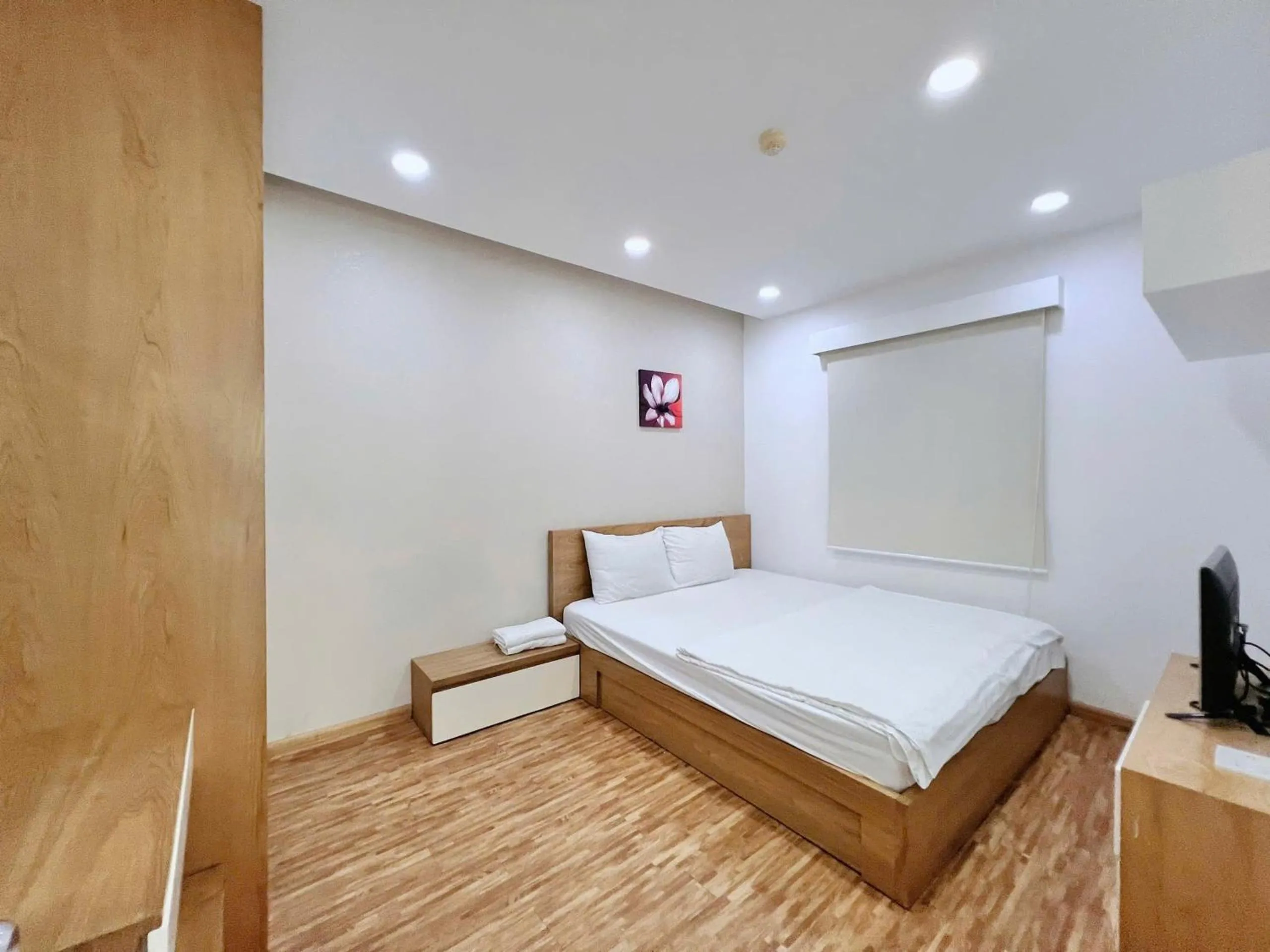 Bed in Gold Ocean Apartment Nha Trang